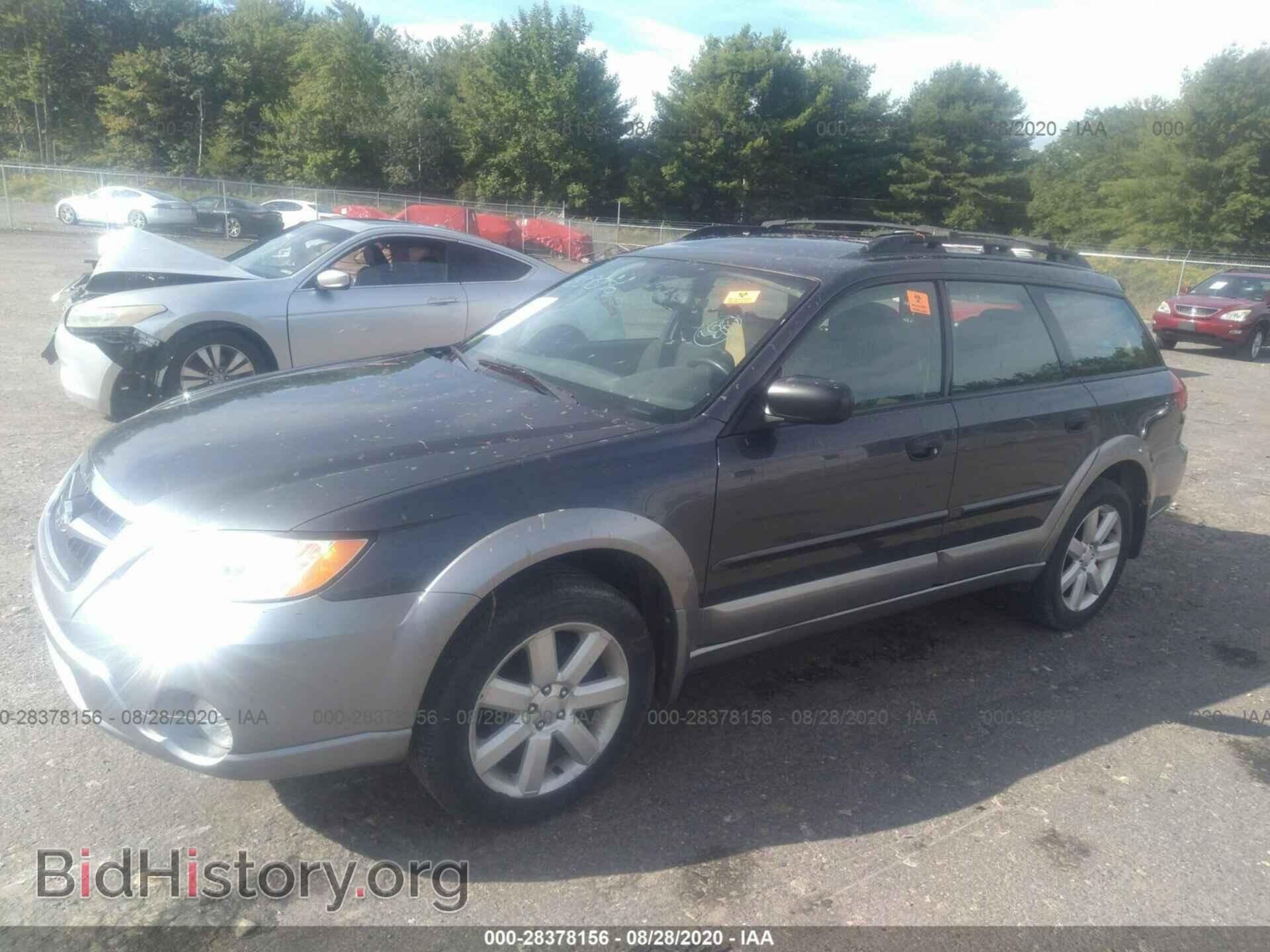 2009 SUBARU OUTBACK - VIN: 4S4BP61C497347217 - Фото 2
