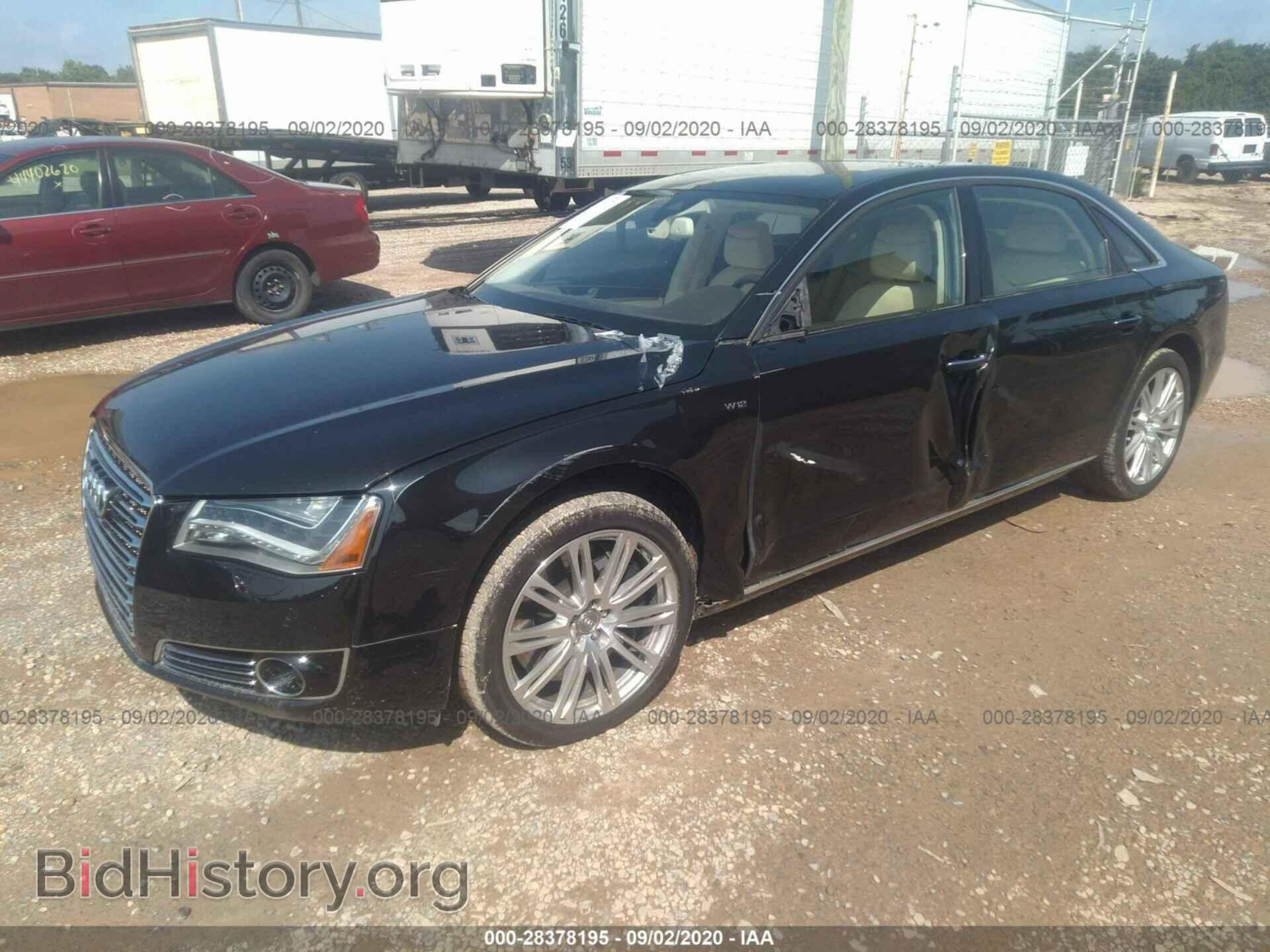 2013 AUDI A8 L - VIN: WAUR4AFD9DN029630 - Фото 2