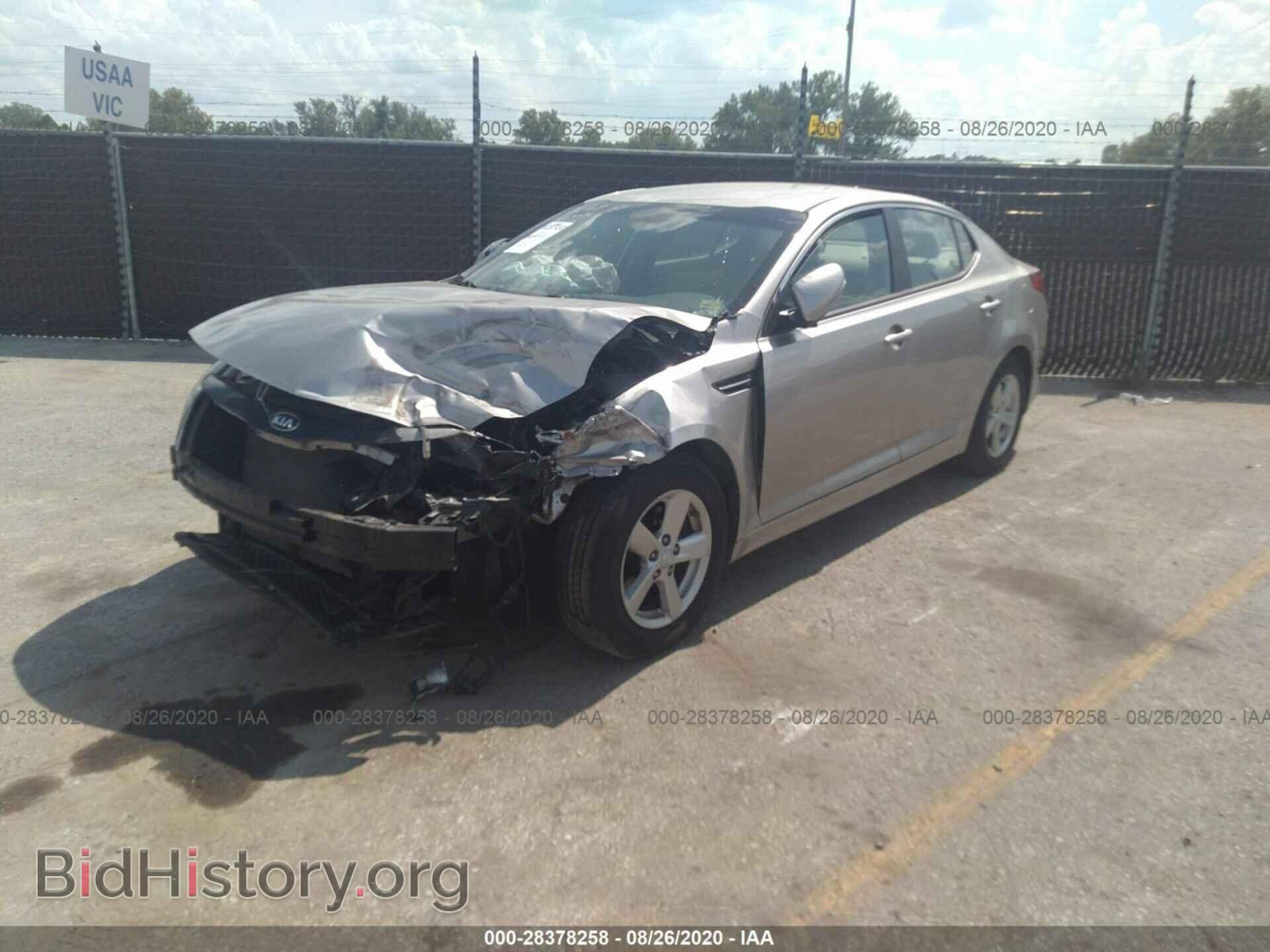2015 KIA OPTIMA - VIN: KNAGM4A72F5531537 - Photo 2