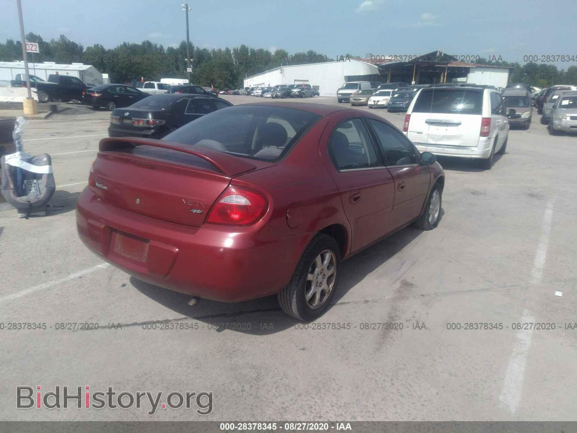 2005 DODGE NEON - VIN: 1B3ES56C85D264728 - Фото 4