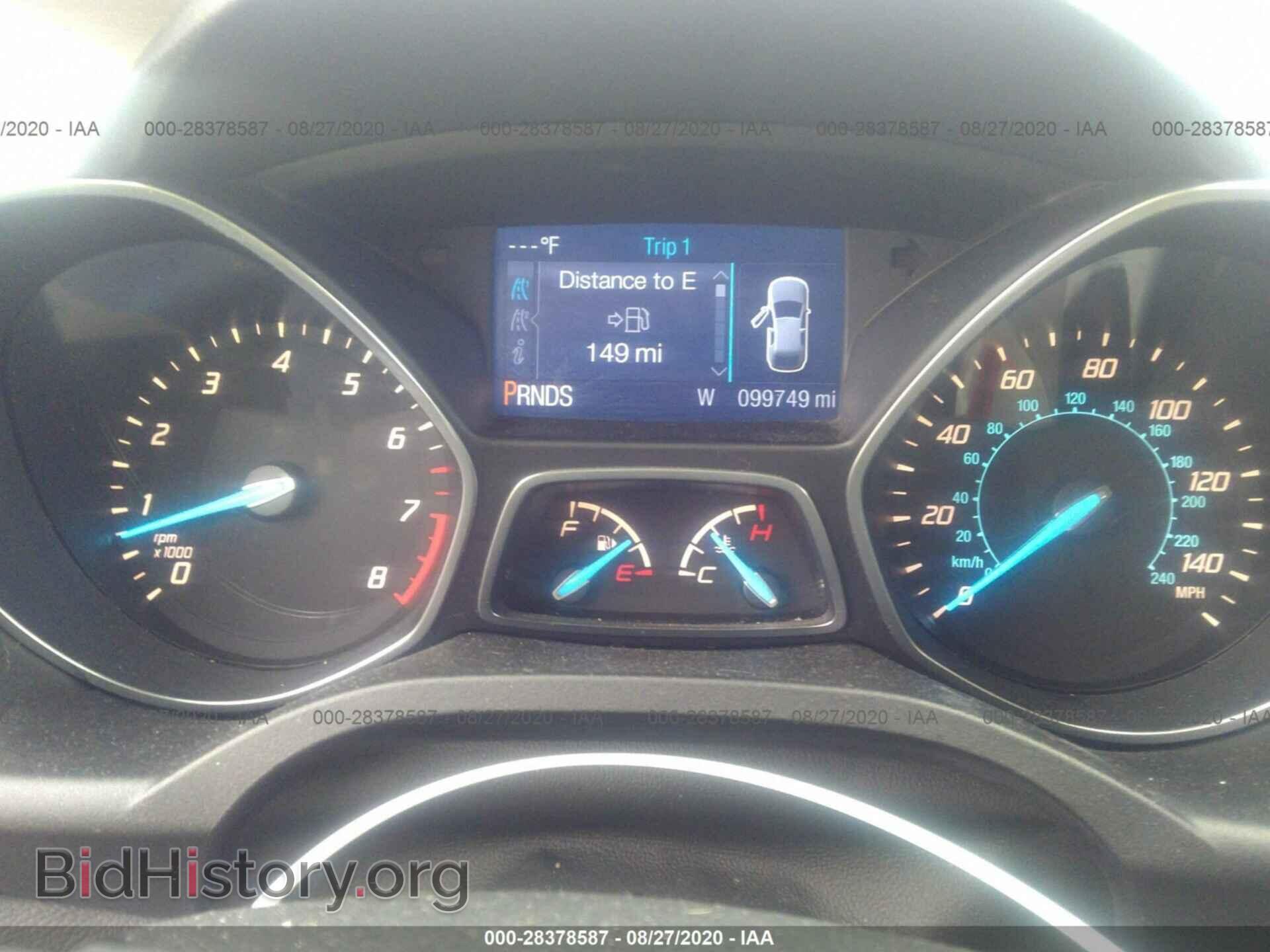 2013 FORD ESCAPE - VIN: 1FMCU0GX7DUD68609 - Фото 7