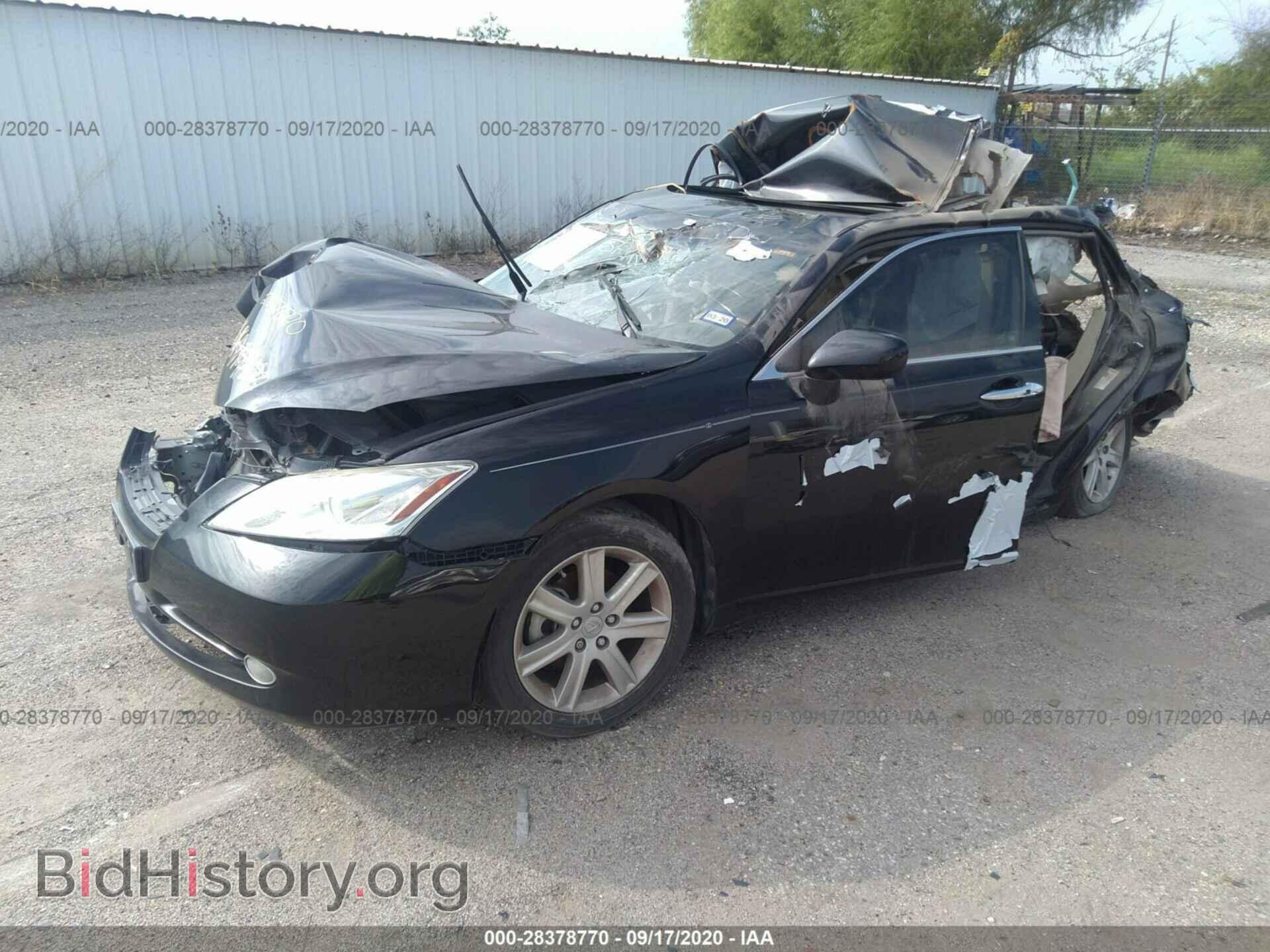 2009 LEXUS ES 350 - VIN: JTHBJ46G692307612 - Фото 2