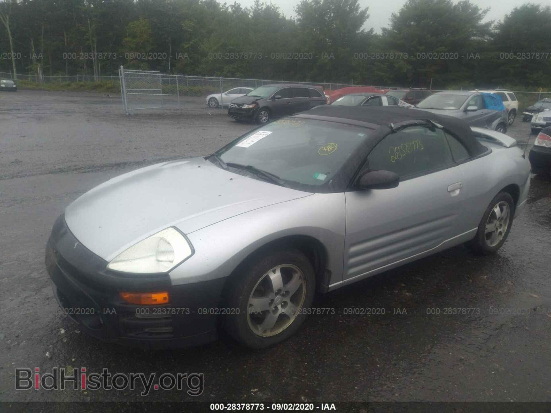 2003 MITSUBISHI ECLIPSE - VIN: 4A3AE45G13E013458 - Фото 2