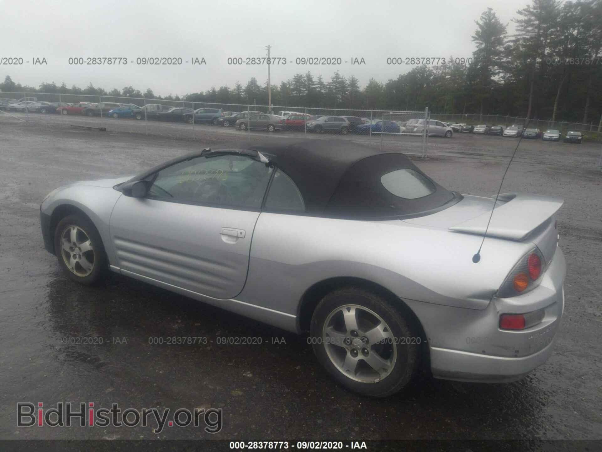2003 MITSUBISHI ECLIPSE - VIN: 4A3AE45G13E013458 - Фото 3