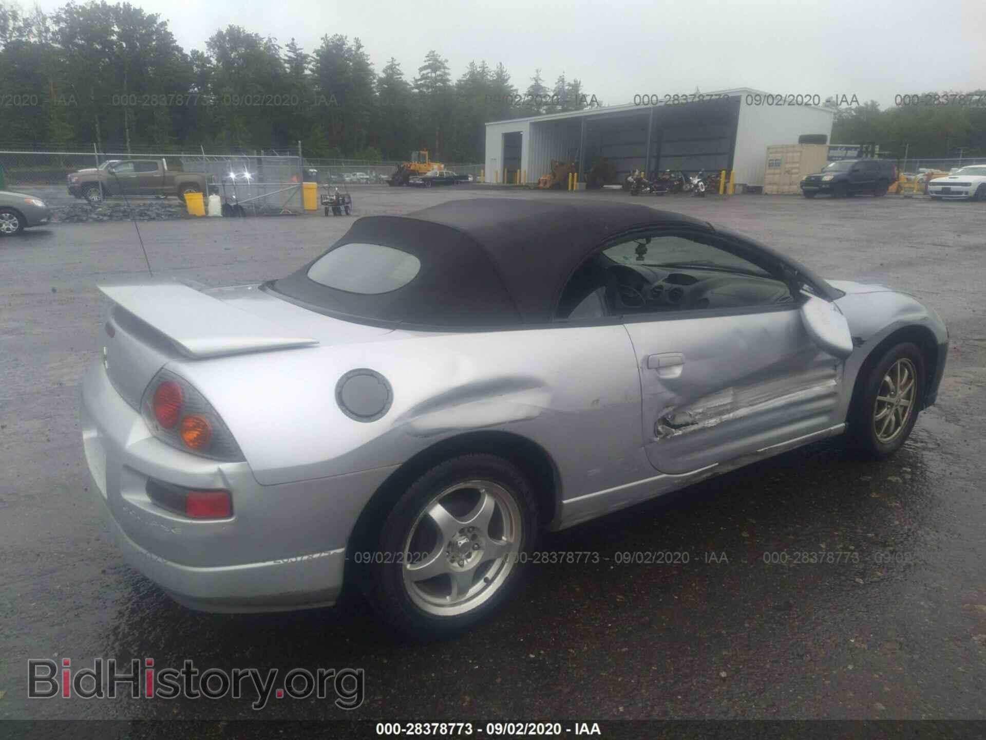 2003 MITSUBISHI ECLIPSE - VIN: 4A3AE45G13E013458 - Фото 4