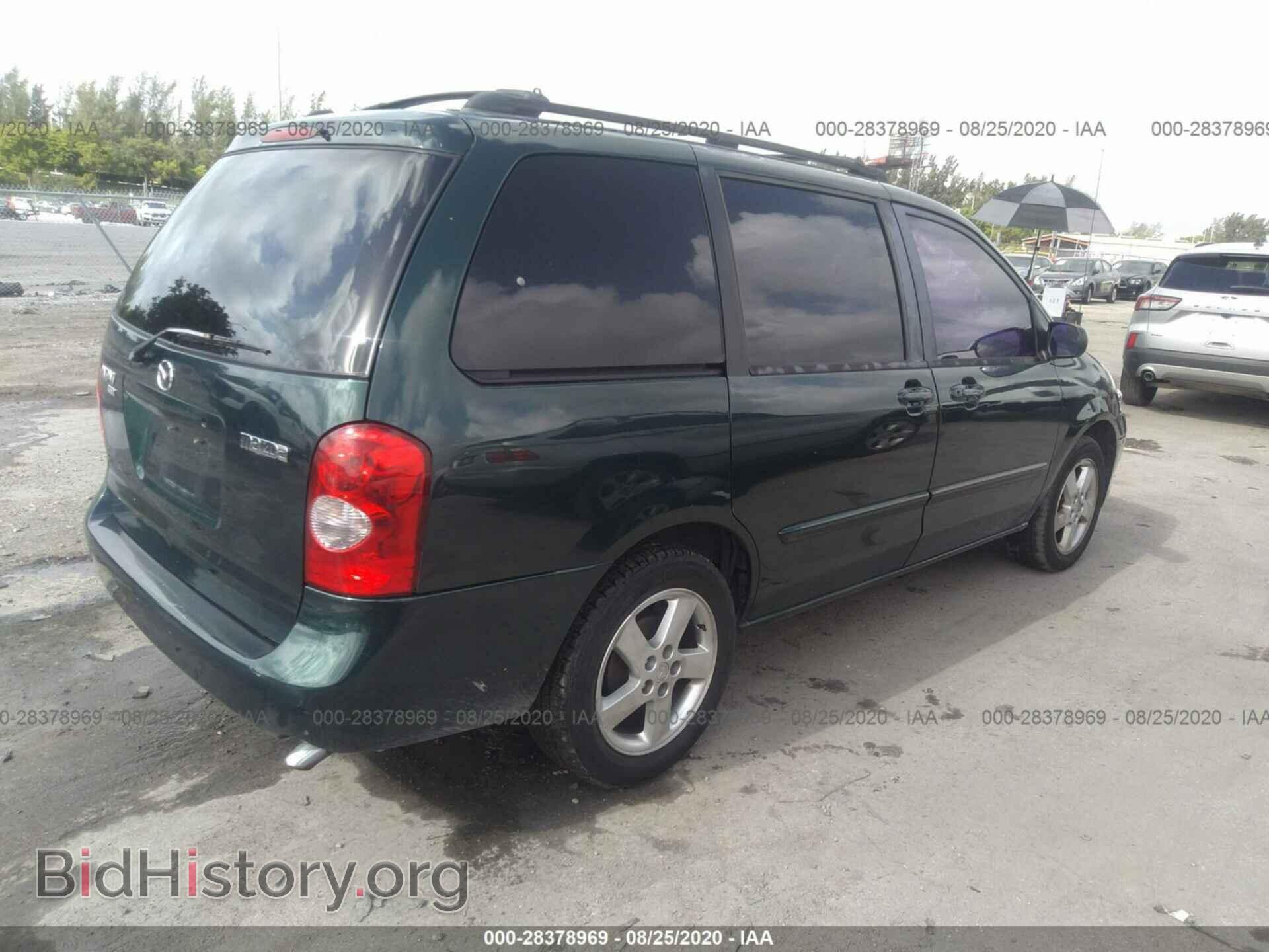 2002 MAZDA MPV - VIN: JM3LW28J520307940 - Фото 4