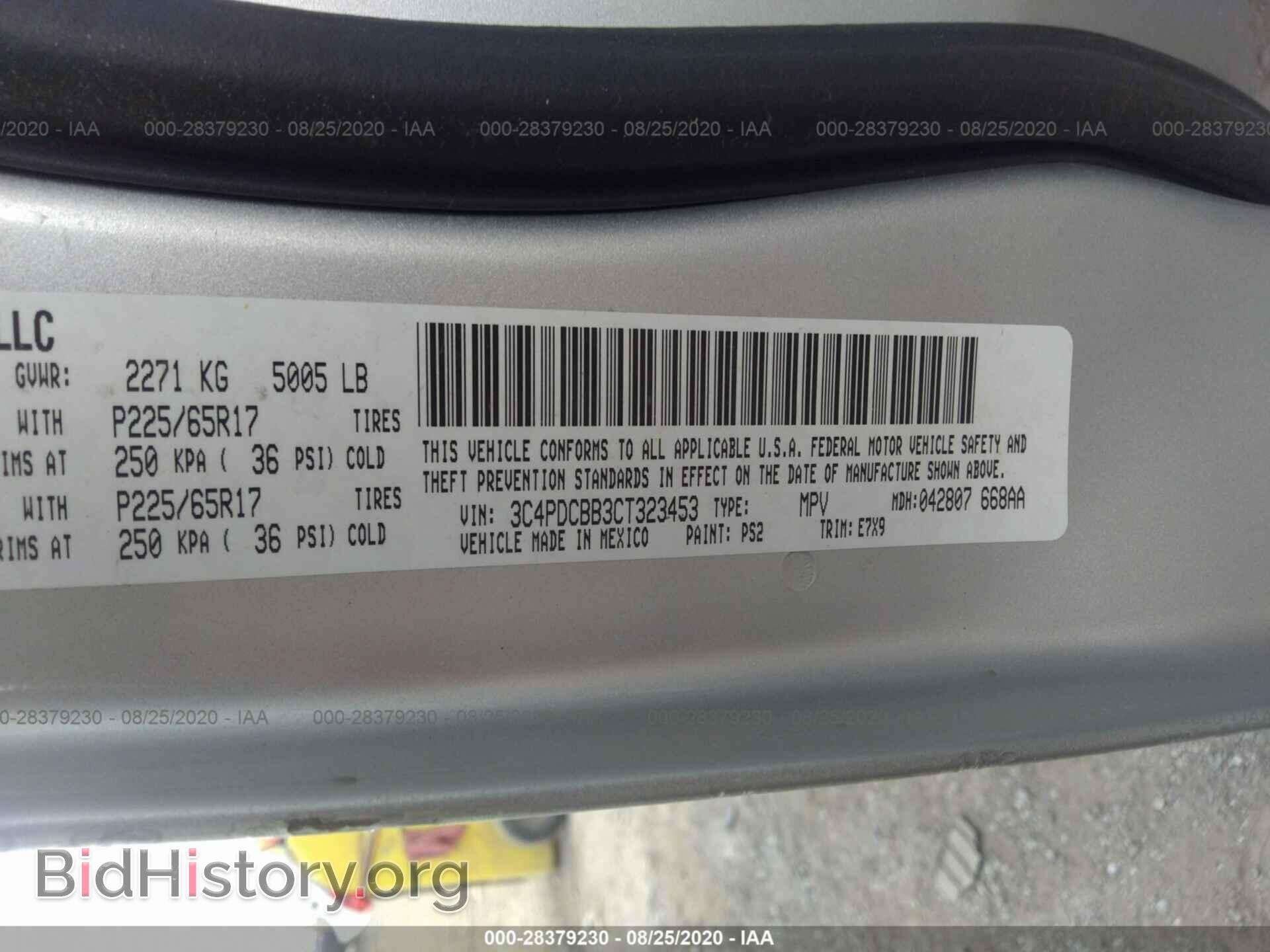 2012 DODGE JOURNEY - VIN: 3C4PDCBB3CT323453 - Photo 9