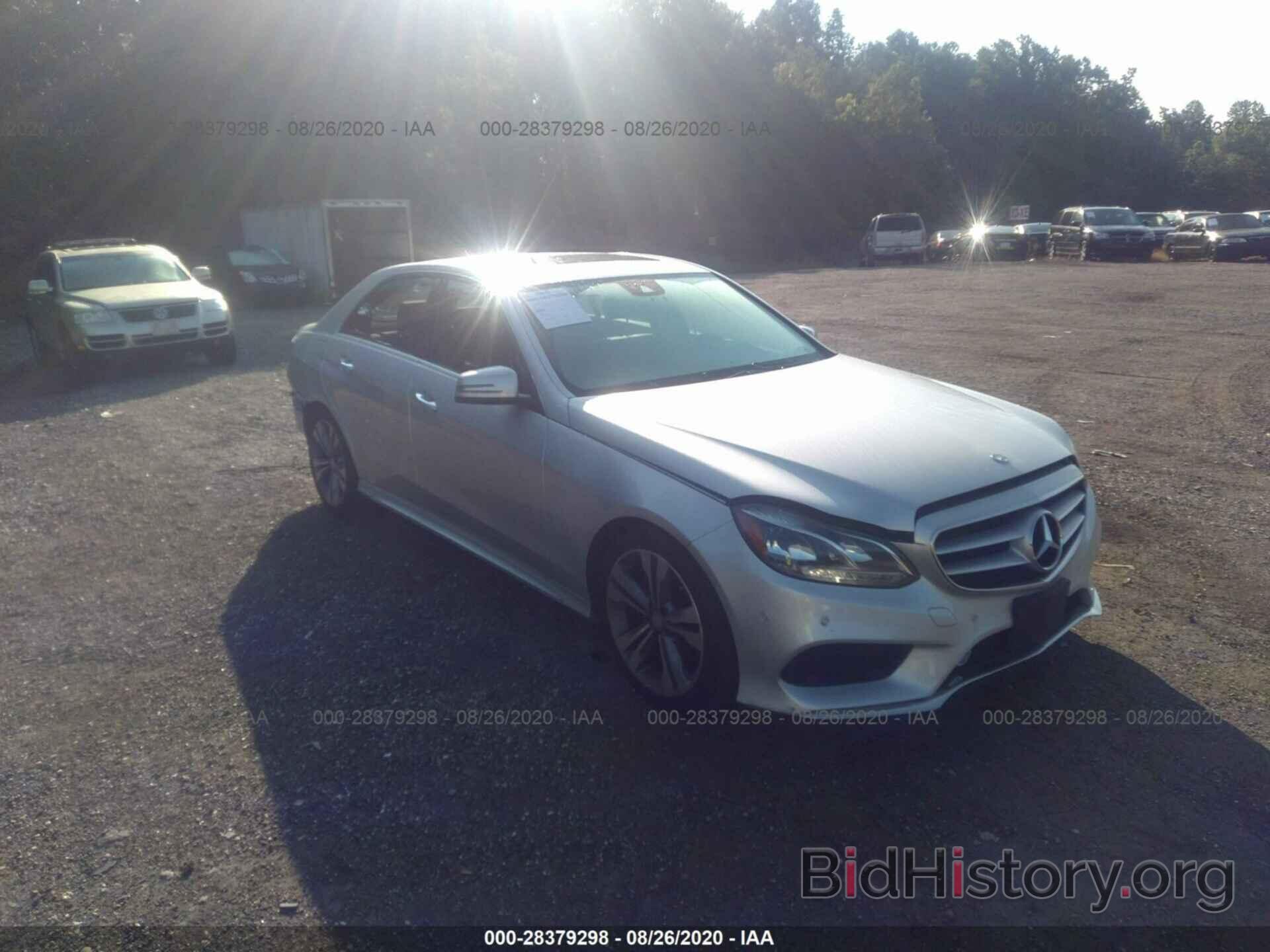 Фотография WDDHF8JB9EA792320 - MERCEDES-BENZ E-CLASS 2014