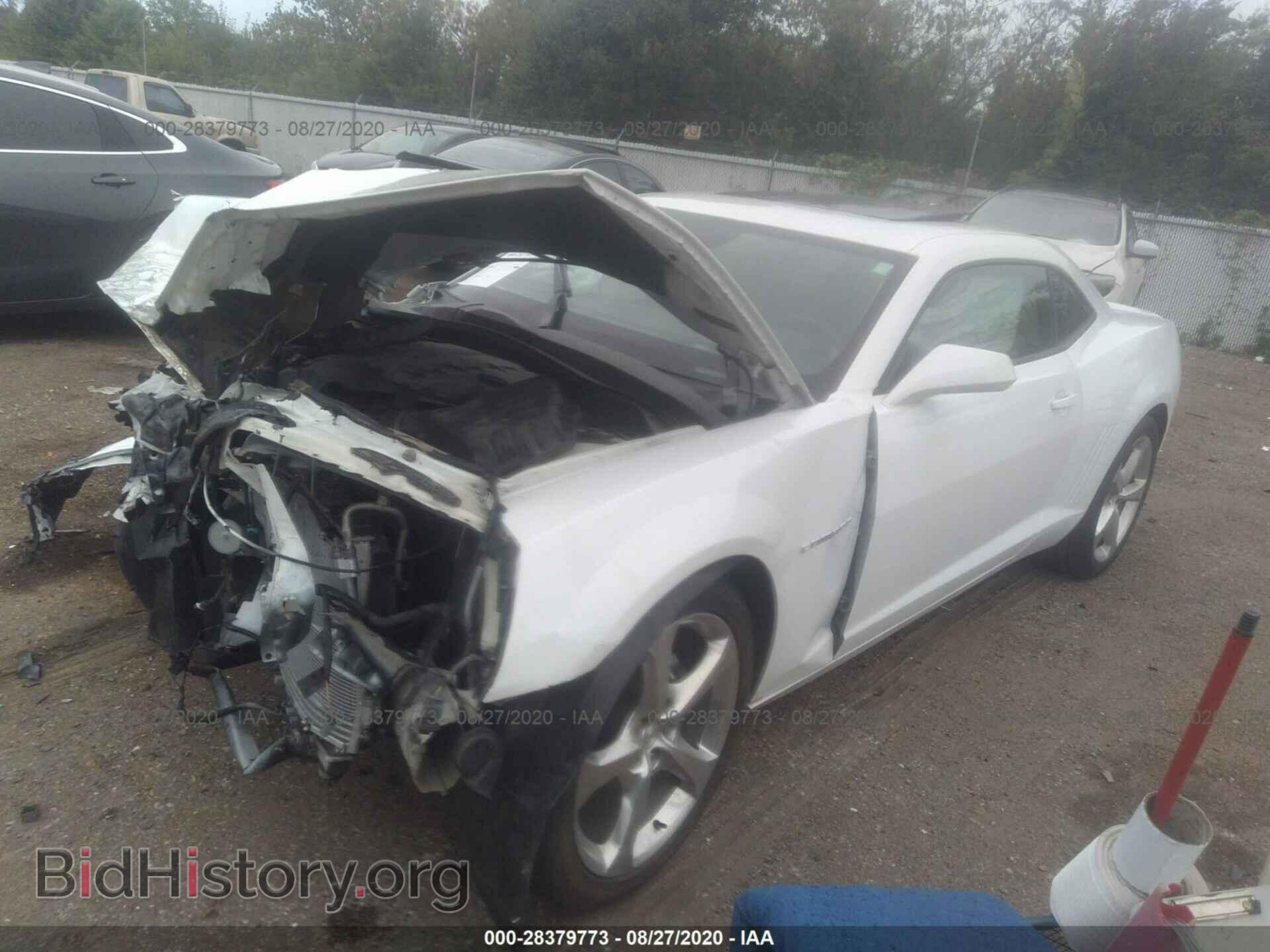 2013 CHEVROLET CAMARO - VIN: 2G1FC1E33D9238682 - Фото 2