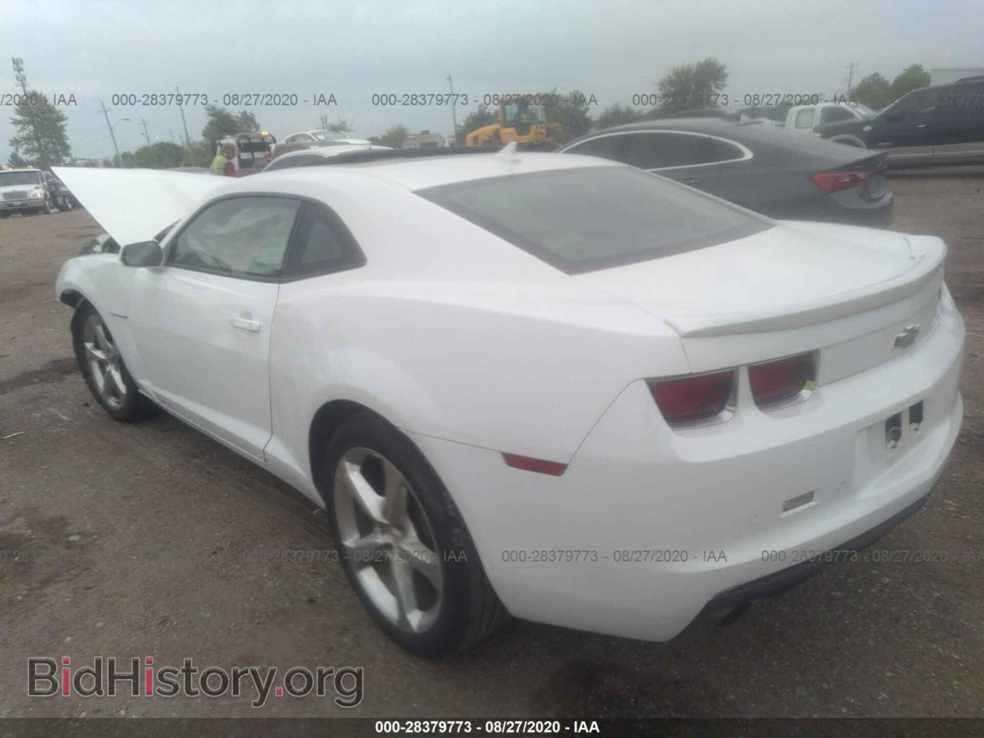 2013 CHEVROLET CAMARO - VIN: 2G1FC1E33D9238682 - Фото 3