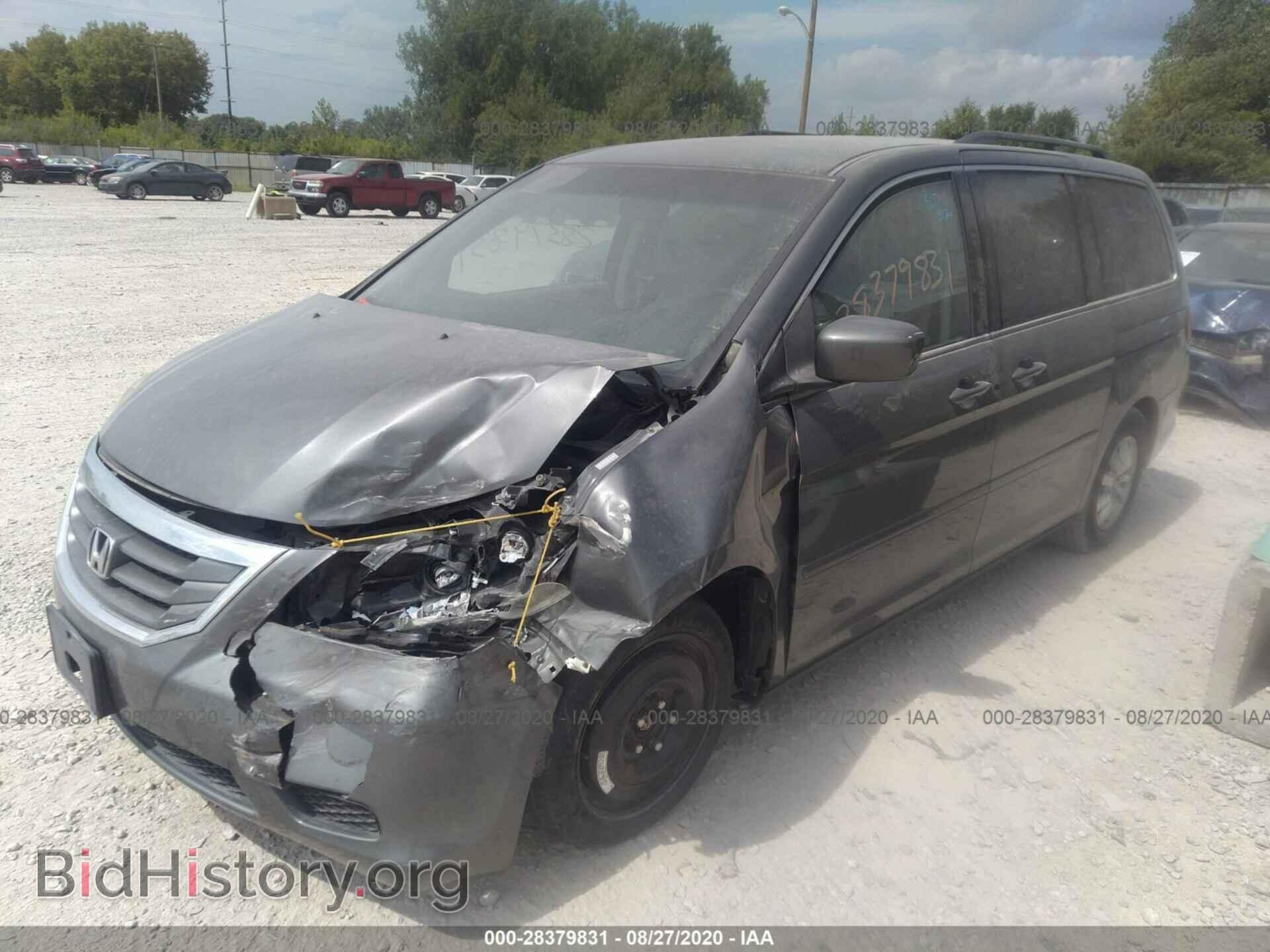 2008 HONDA ODYSSEY - VIN: 5FNRL38448B021227 - Фото 2