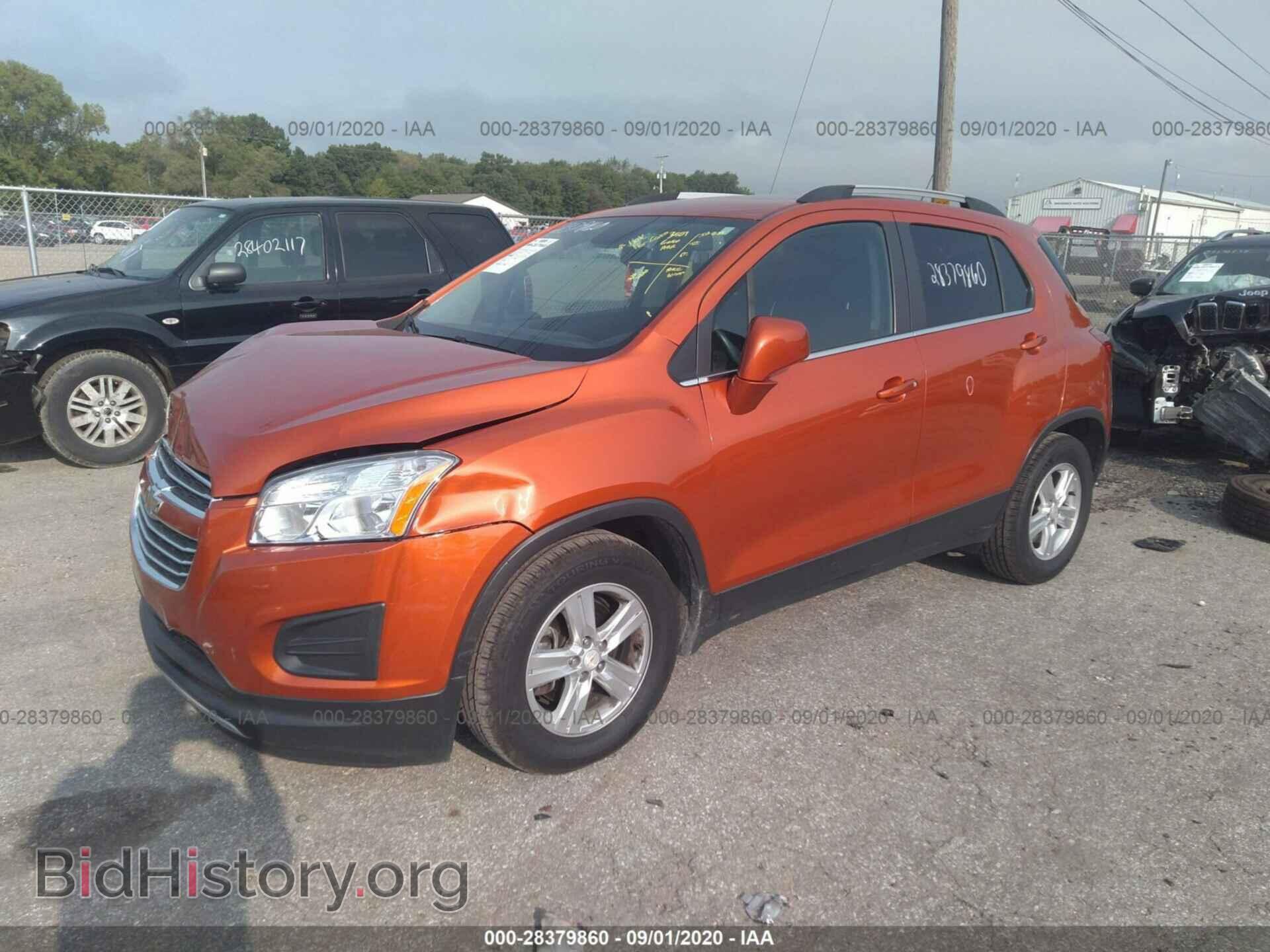 2015 CHEVROLET TRAX - VIN: KL7CJLSB1FB245734 - Фото 2