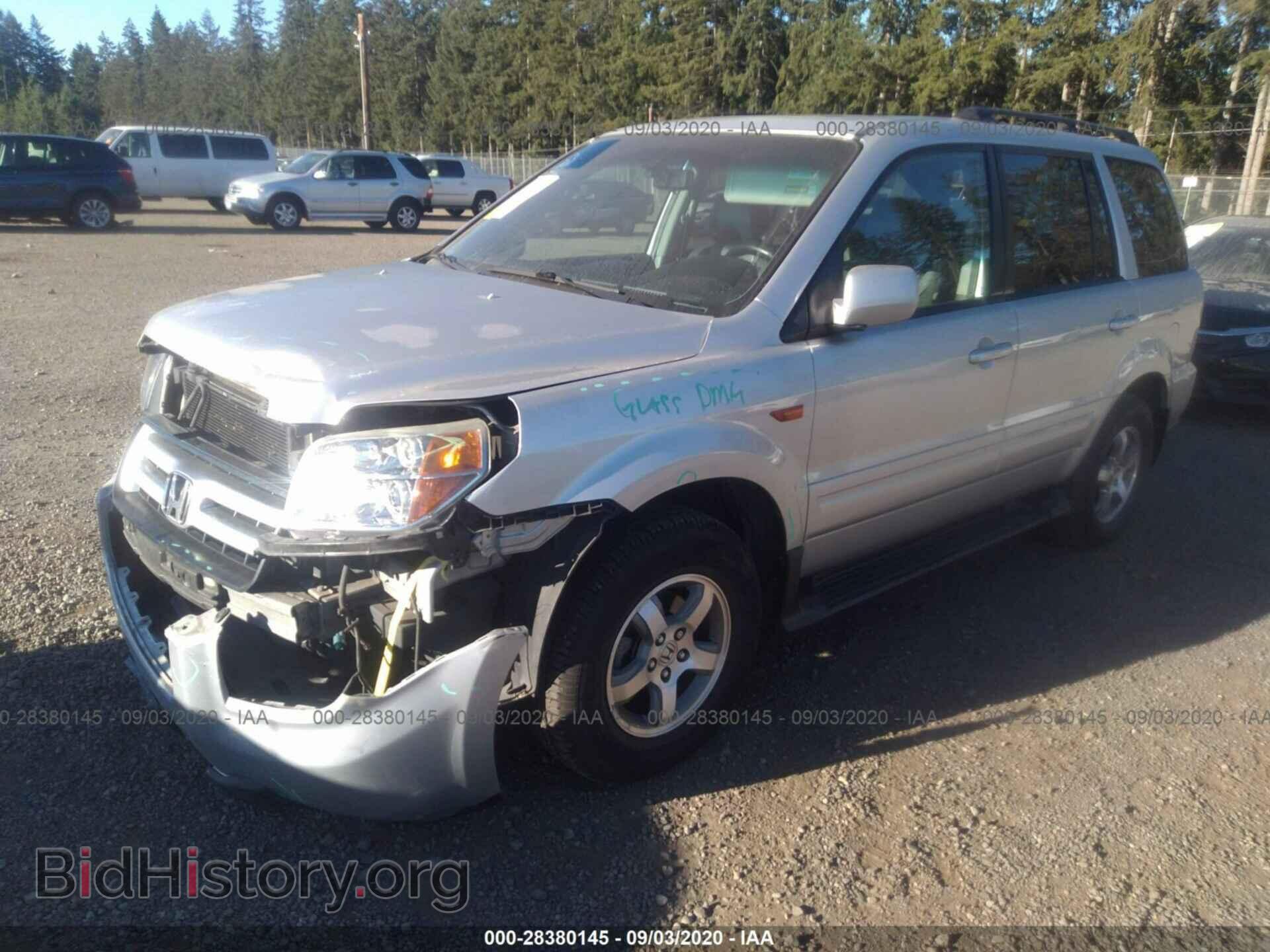 2006 HONDA PILOT - VIN: 2HKYF18566H503938 - Фото 2
