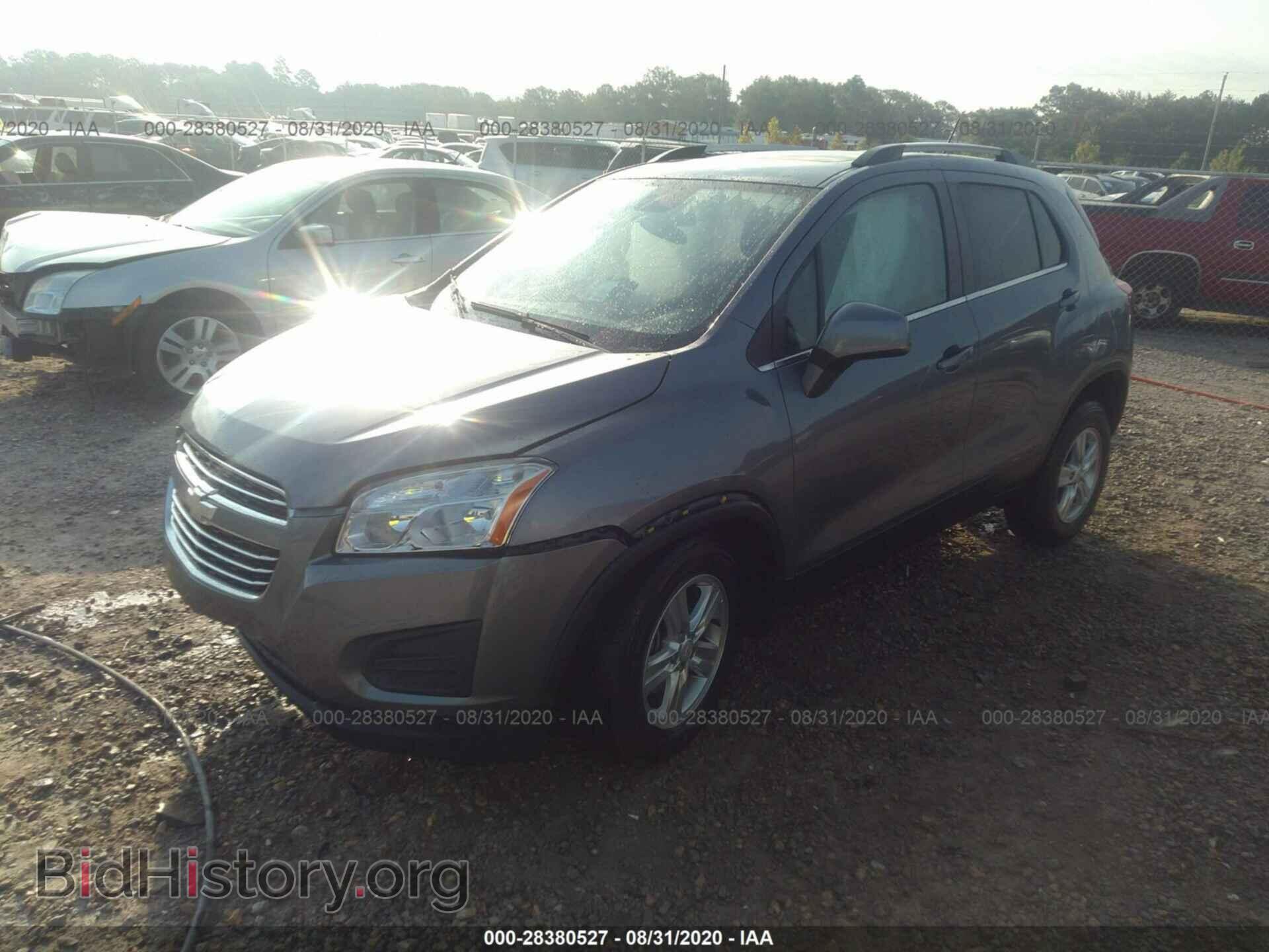 2015 CHEVROLET TRAX - VIN: KL7CJLSB4FB110943 - Фото 2