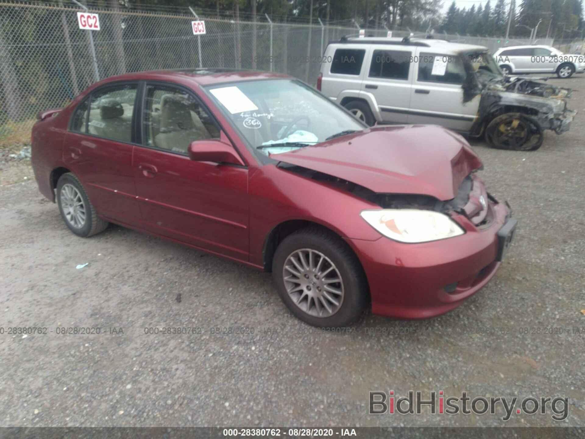 Photo 2HGES267X5H589336 - HONDA CIVIC SDN 2005