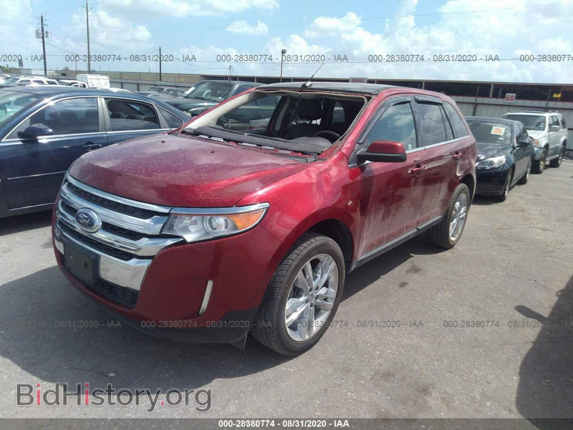 2013 FORD EDGE - VIN: 2FMDK3KC3DBC84812 - Фото 2