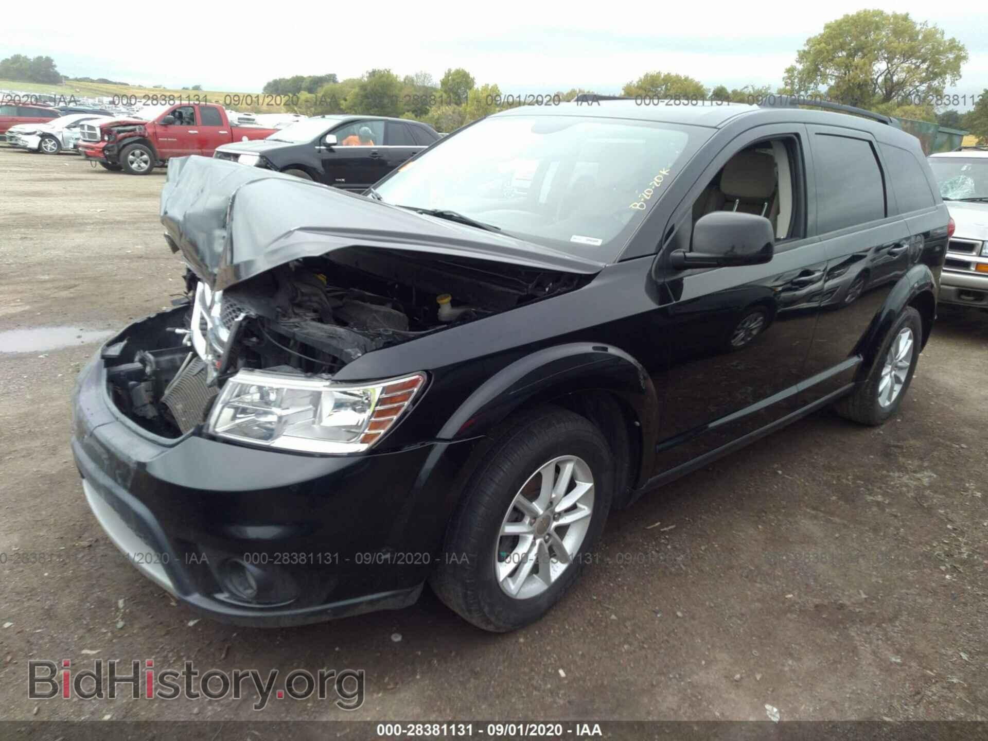 2014 DODGE JOURNEY - VIN: 3C4PDCBB5ET152773 - Фото 2