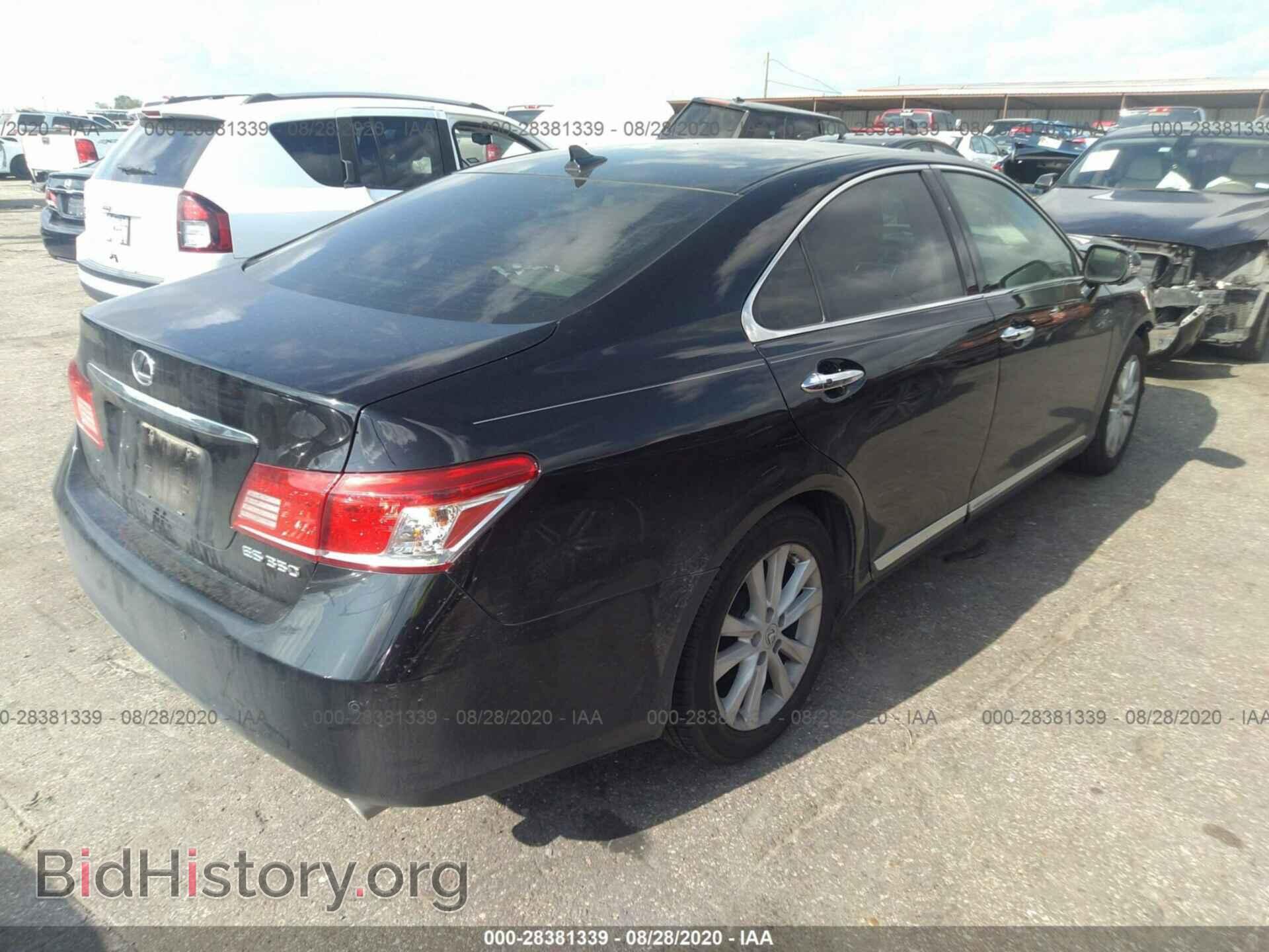 2012 LEXUS ES 350 - VIN: JTHBK1EGXC2499539 - Фото 4