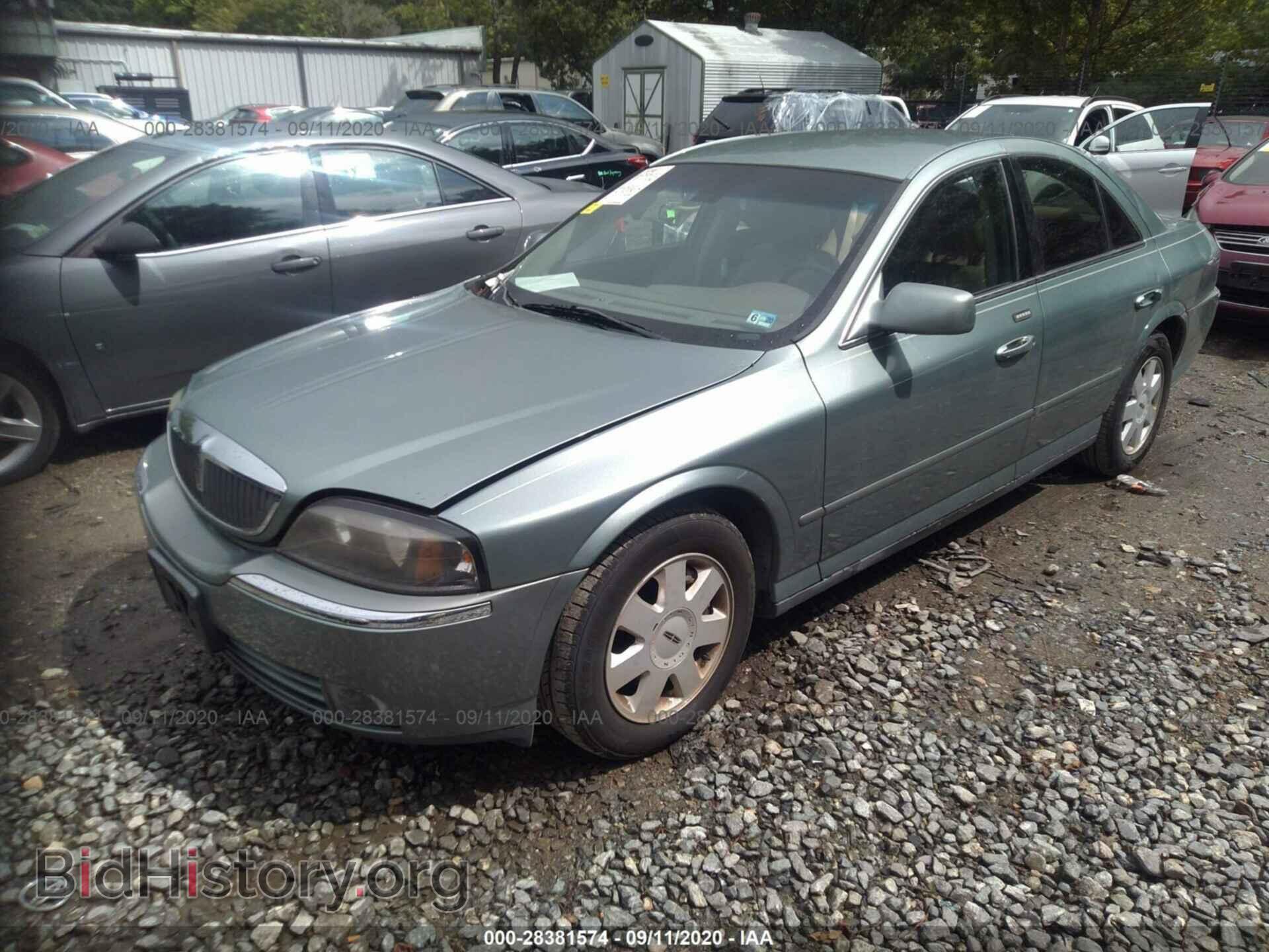 2005 LINCOLN LS - VIN: 1LNHM86S25Y609187 - Photo 2