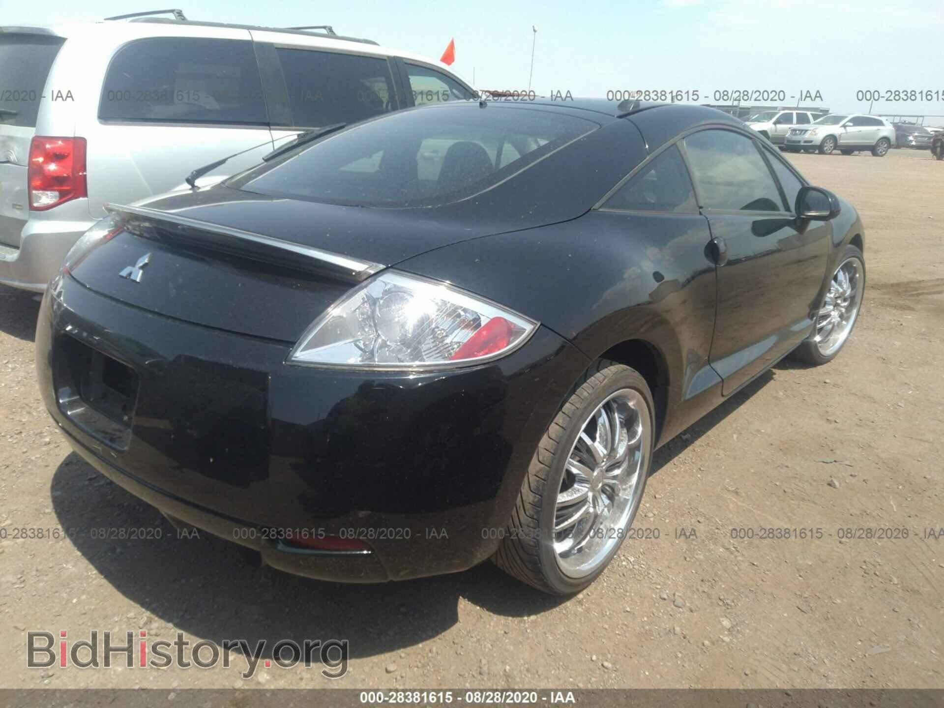 2008 MITSUBISHI ECLIPSE - VIN: 4A3AK24F68E031273 - Фото 4