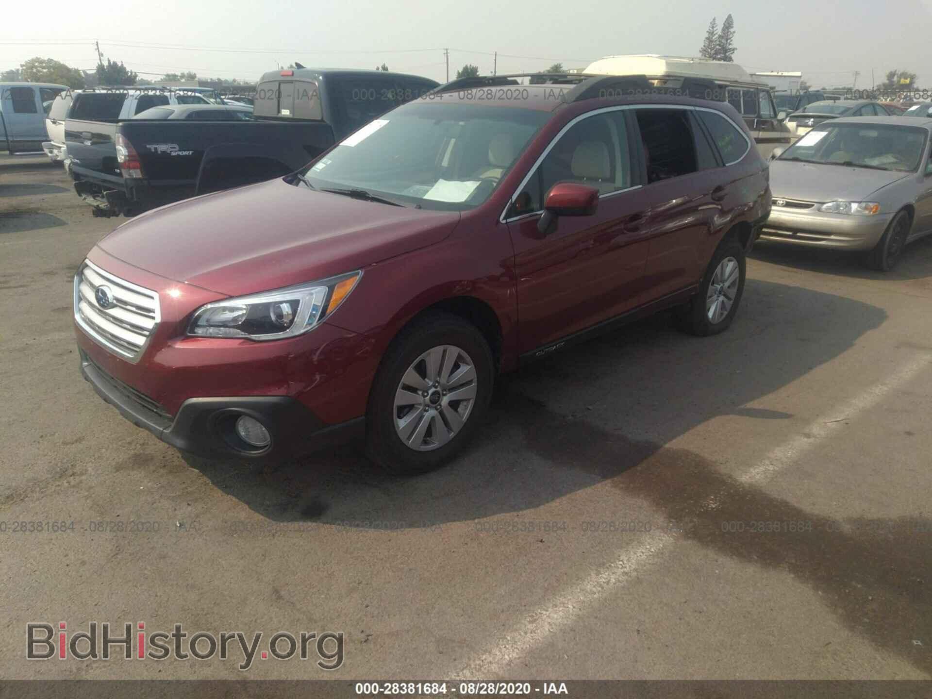 2017 SUBARU OUTBACK - VIN: 4S4BSACC5H3433009 - Фото 2