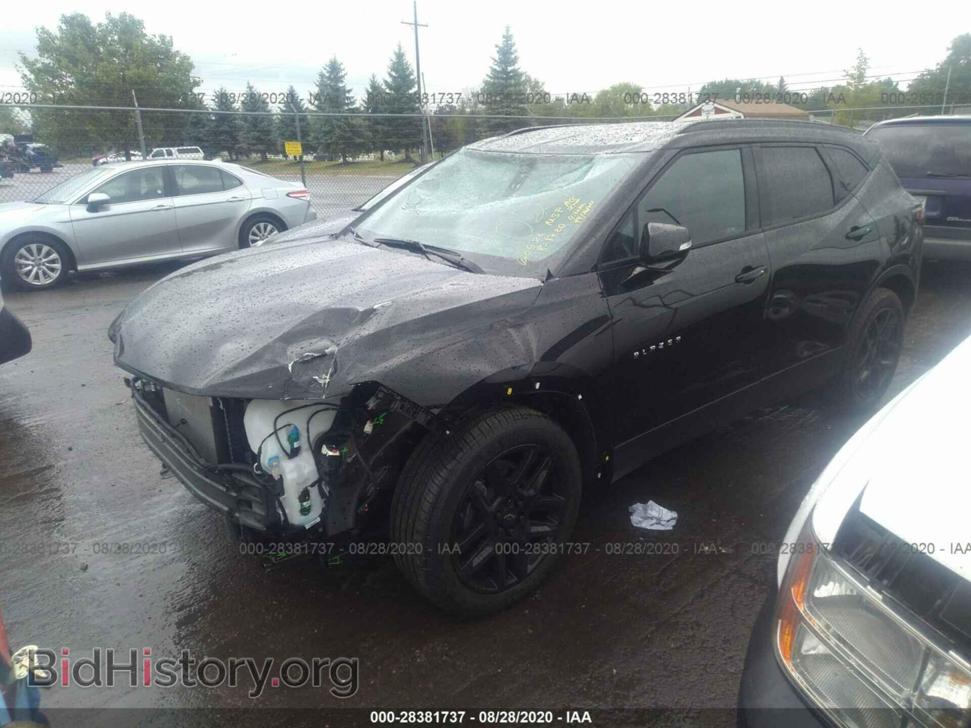 2020 CHEVROLET BLAZER - VIN: 3GNKBCRS3LS688024 - Фото 2