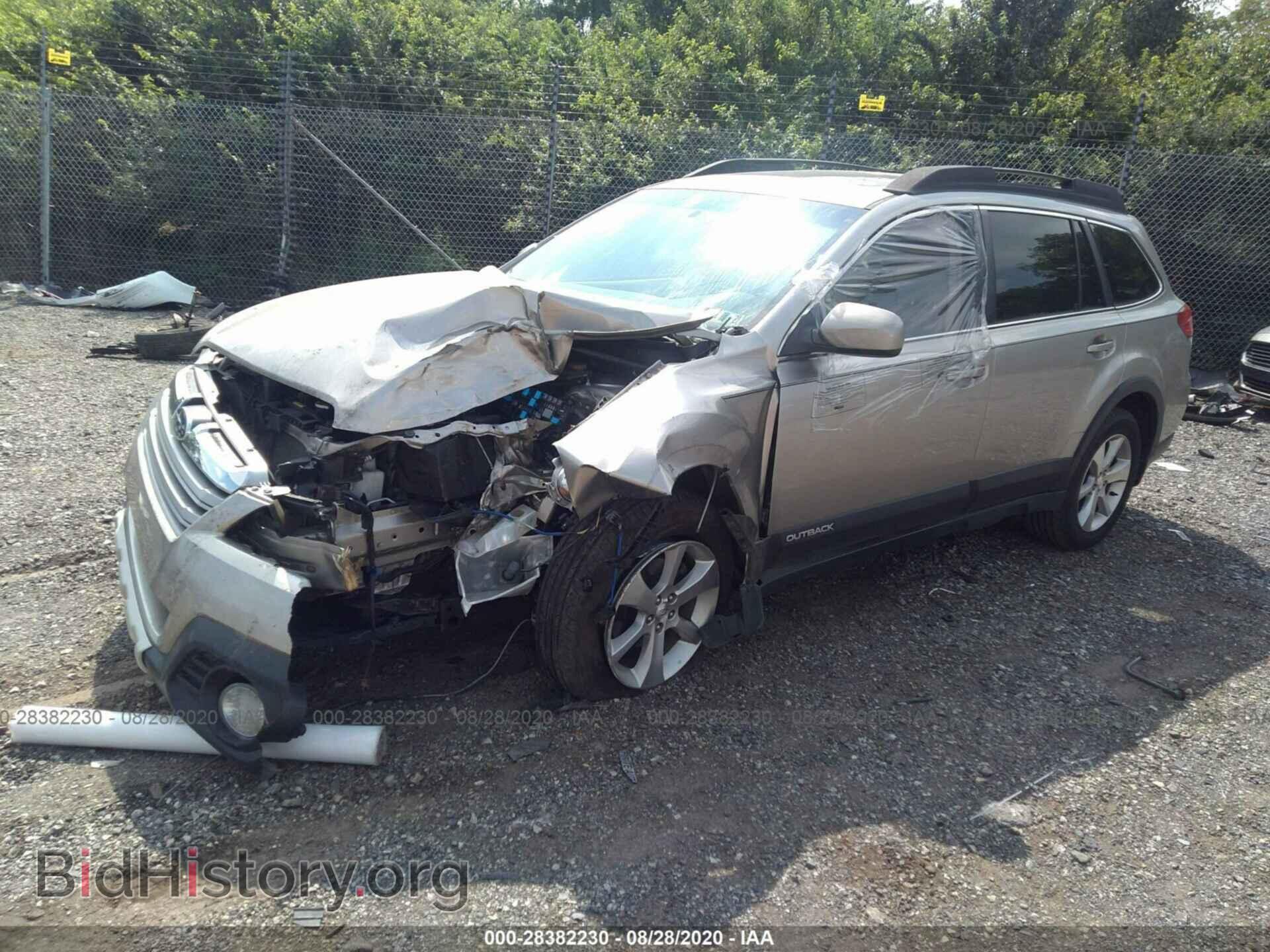 2014 SUBARU OUTBACK - VIN: 4S4BRBLC8E3320992 - Фото 2