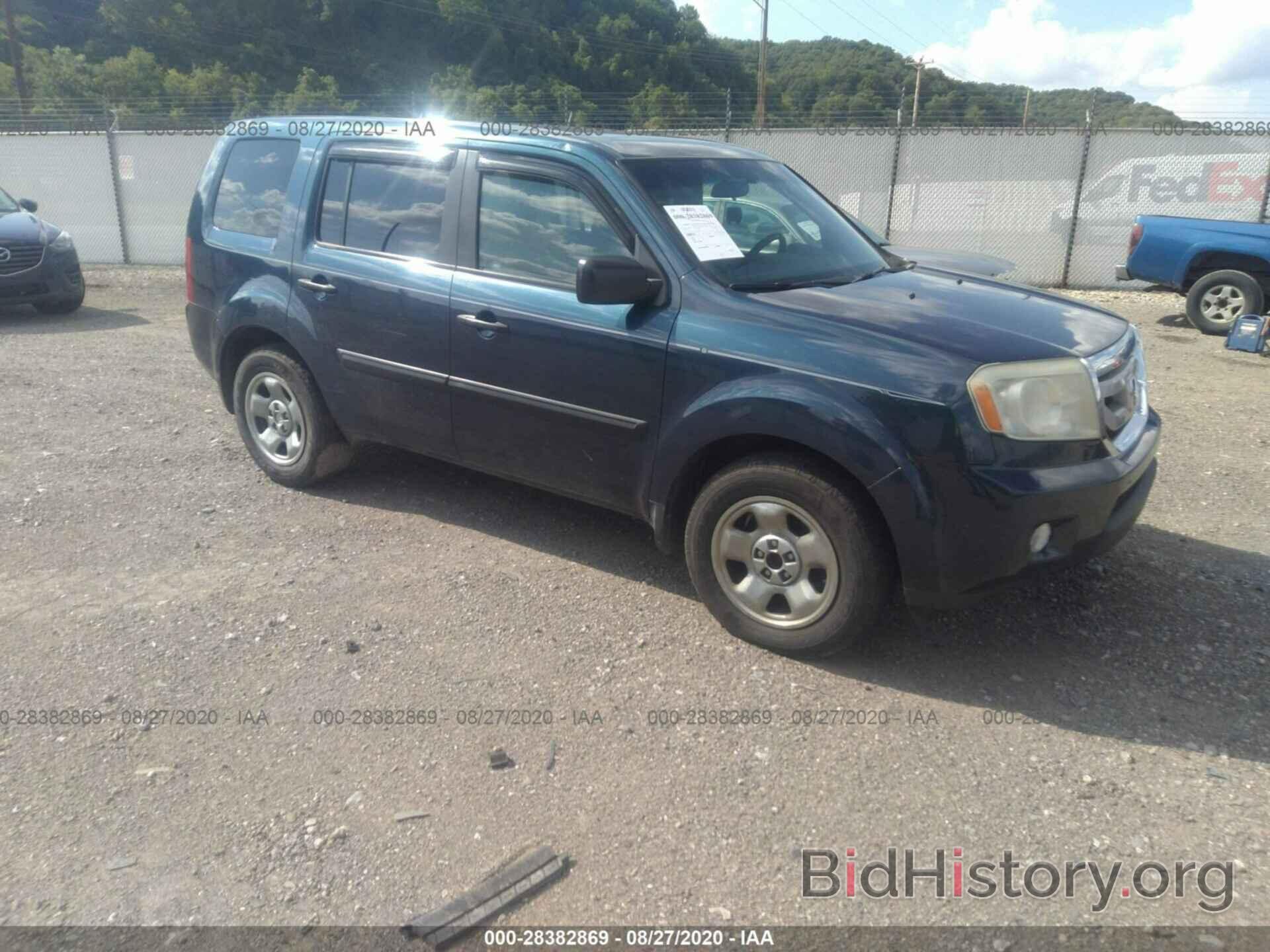 Photo 5FNYF4H27AB018996 - HONDA PILOT 2010