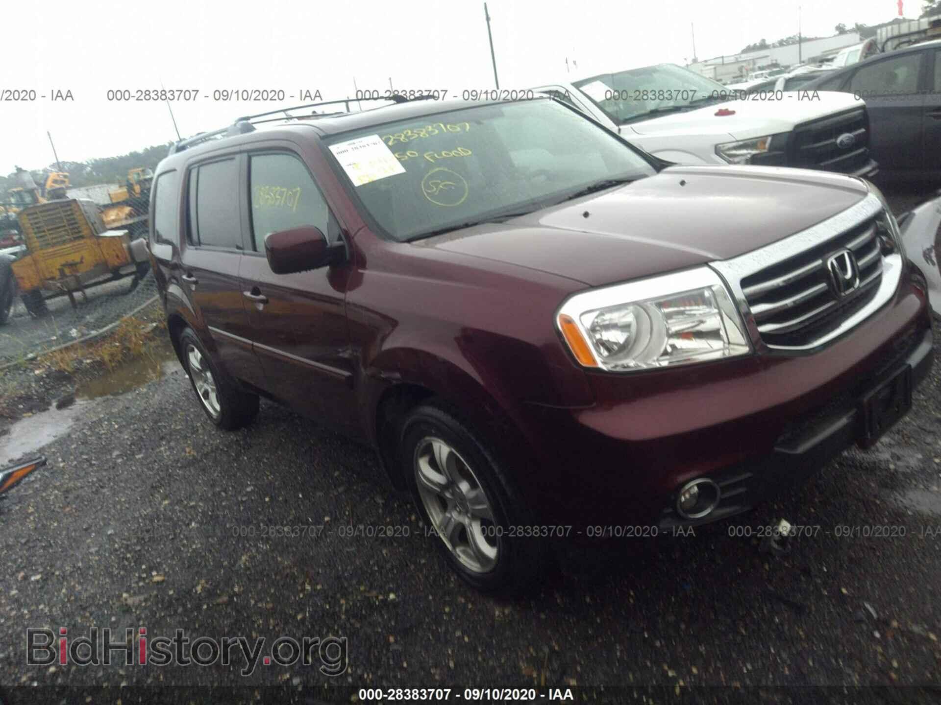 Фотография 5FNYF4H51DB035016 - HONDA PILOT 2013
