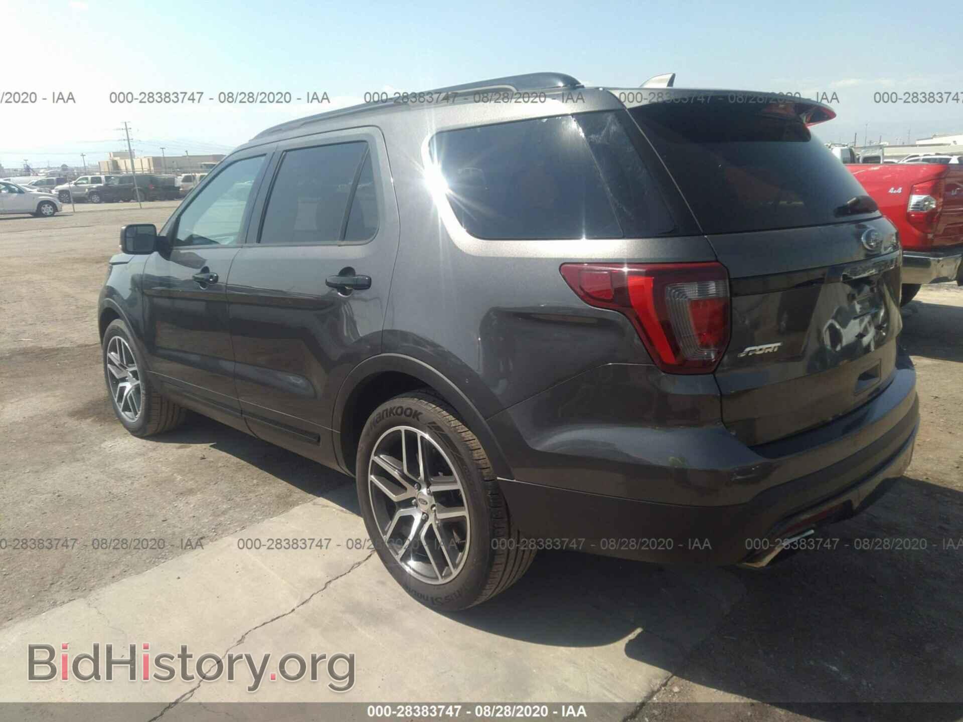 2017 FORD EXPLORER - VIN: 1FM5K8GT2HGA27651 - Фото 3