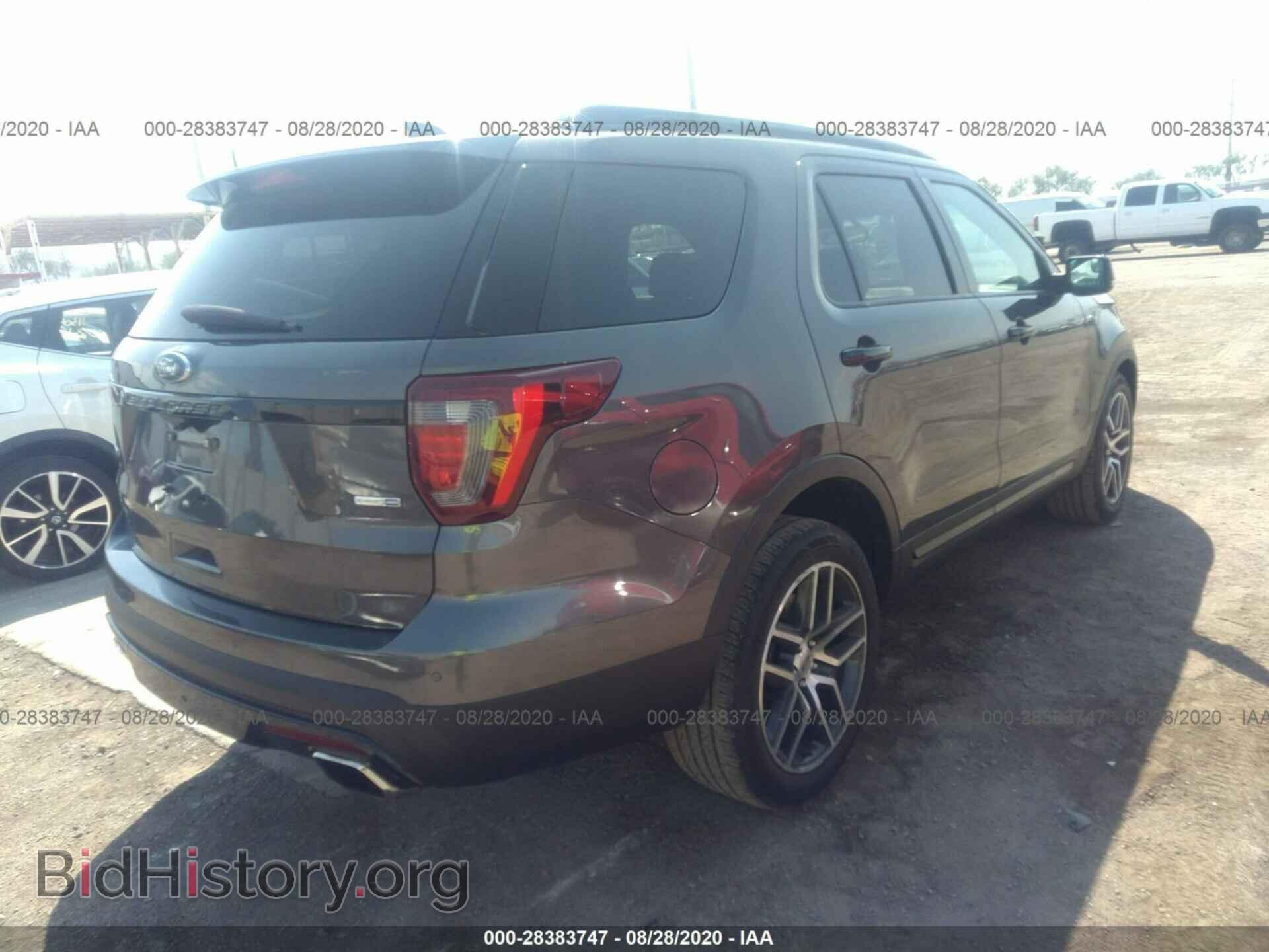 2017 FORD EXPLORER - VIN: 1FM5K8GT2HGA27651 - Фото 4