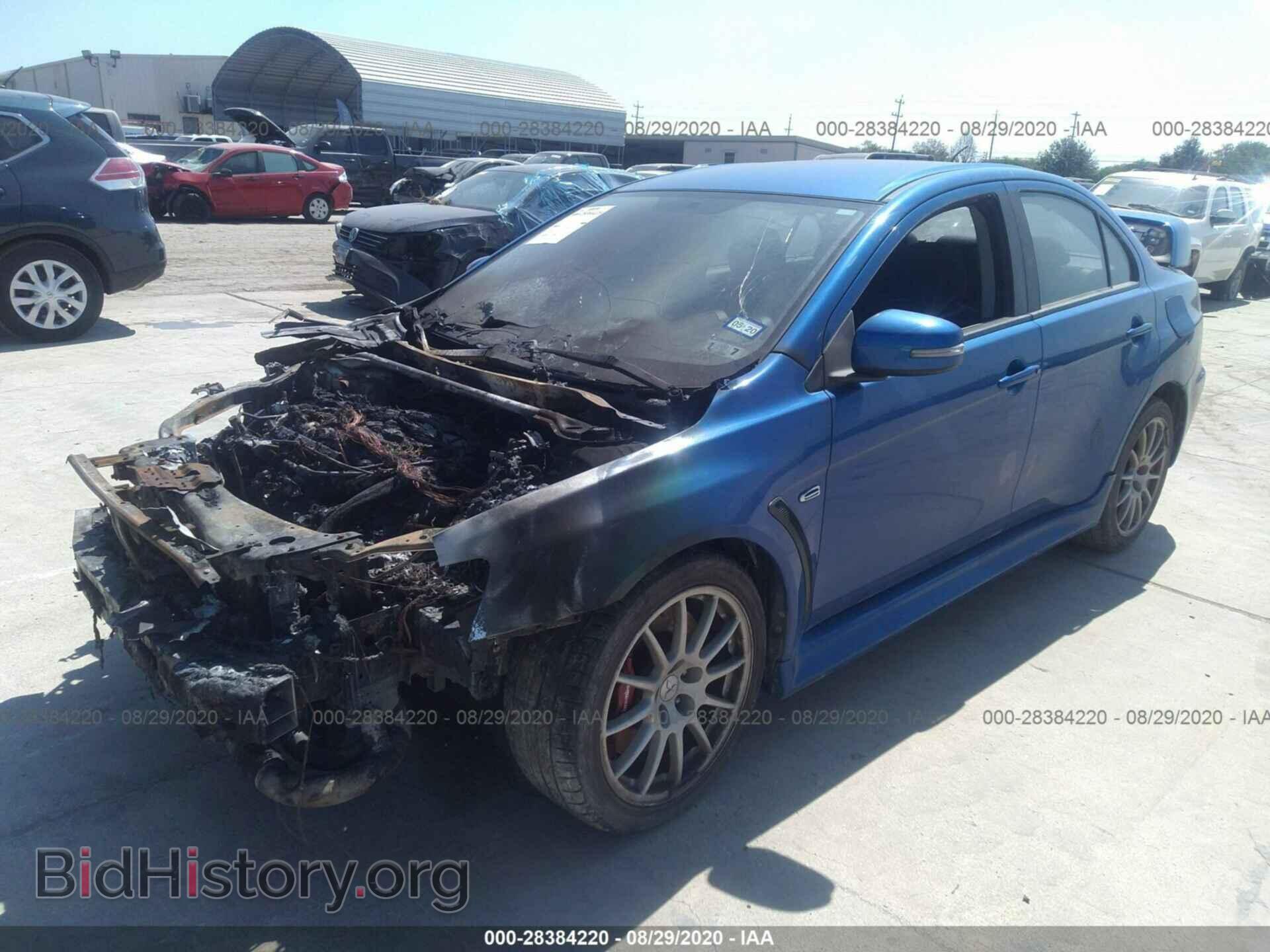 2015 MITSUBISHI LANCER EVOLUTION - VIN: JA32W8FV3FU013575 - Photo 2