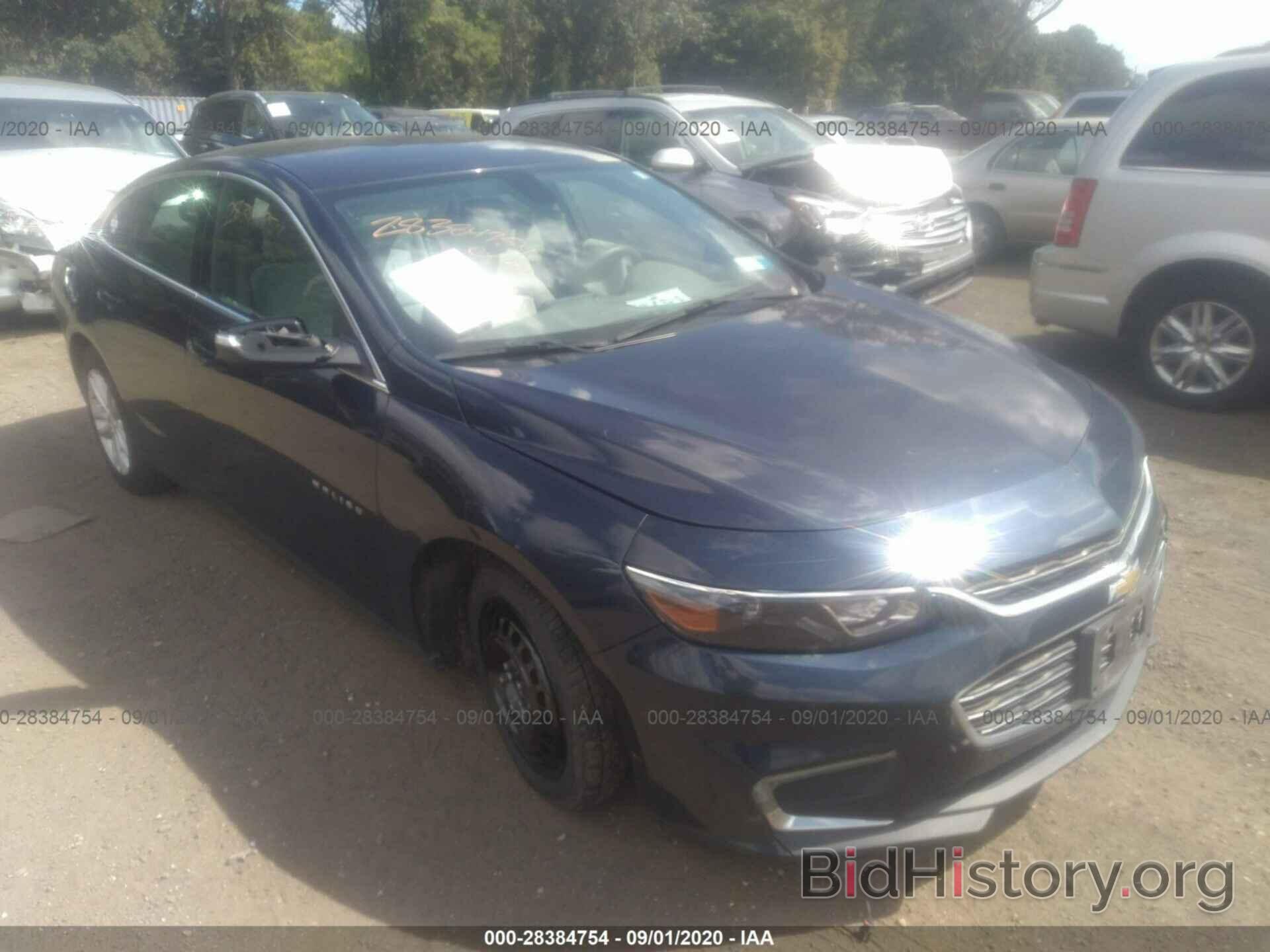 Photo 1G1ZE5STXGF270964 - CHEVROLET MALIBU 2016