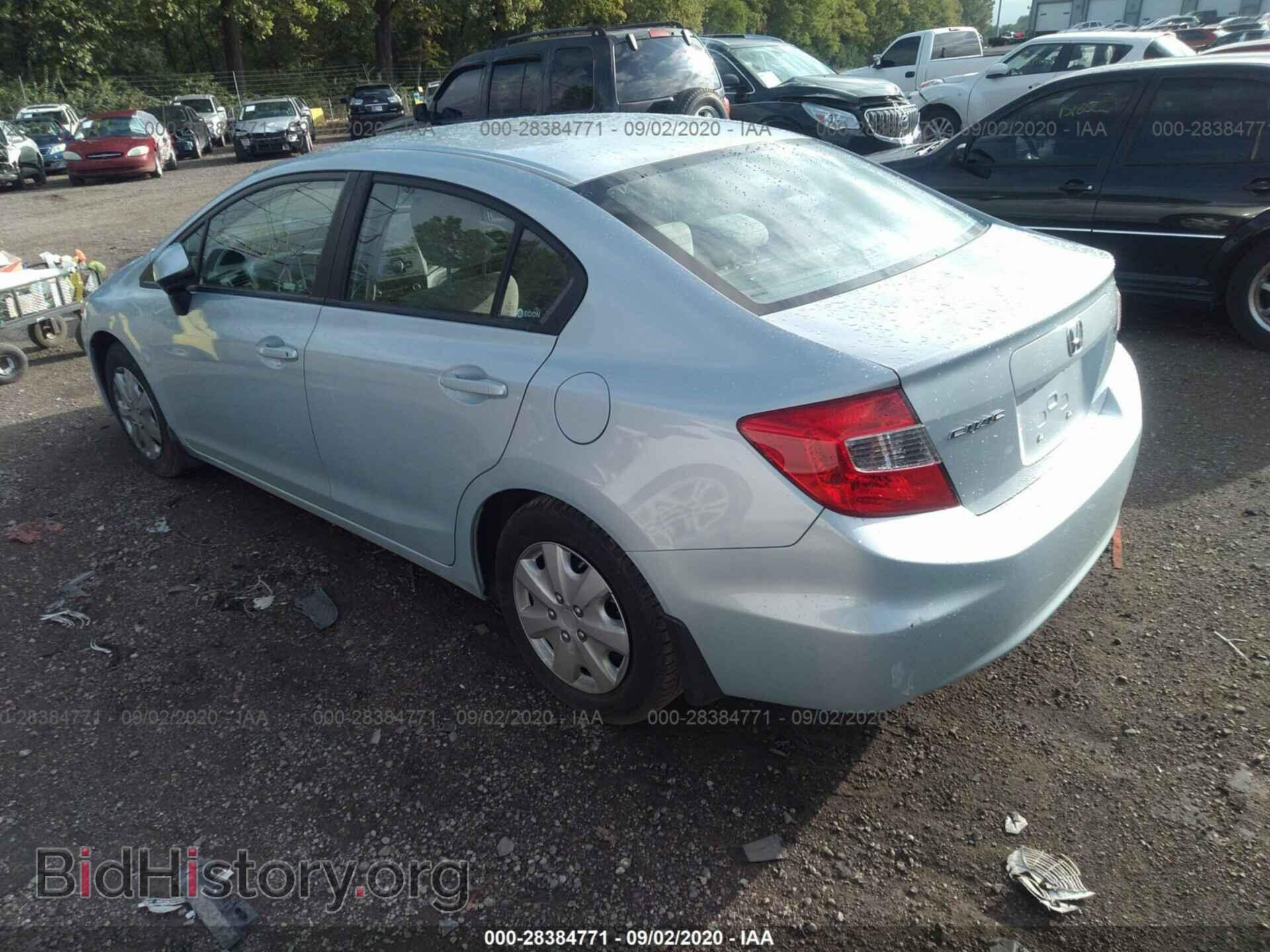 2012 HONDA CIVIC SDN - VIN: 19XFB2F56CE040257 - Фото 3