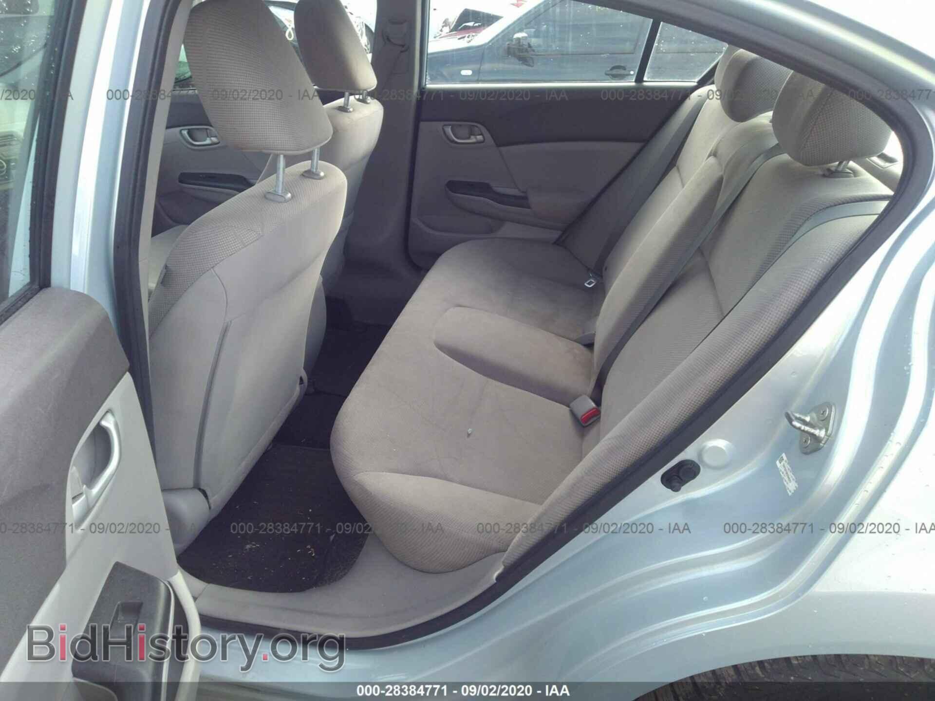 2012 HONDA CIVIC SDN - VIN: 19XFB2F56CE040257 - Фото 8