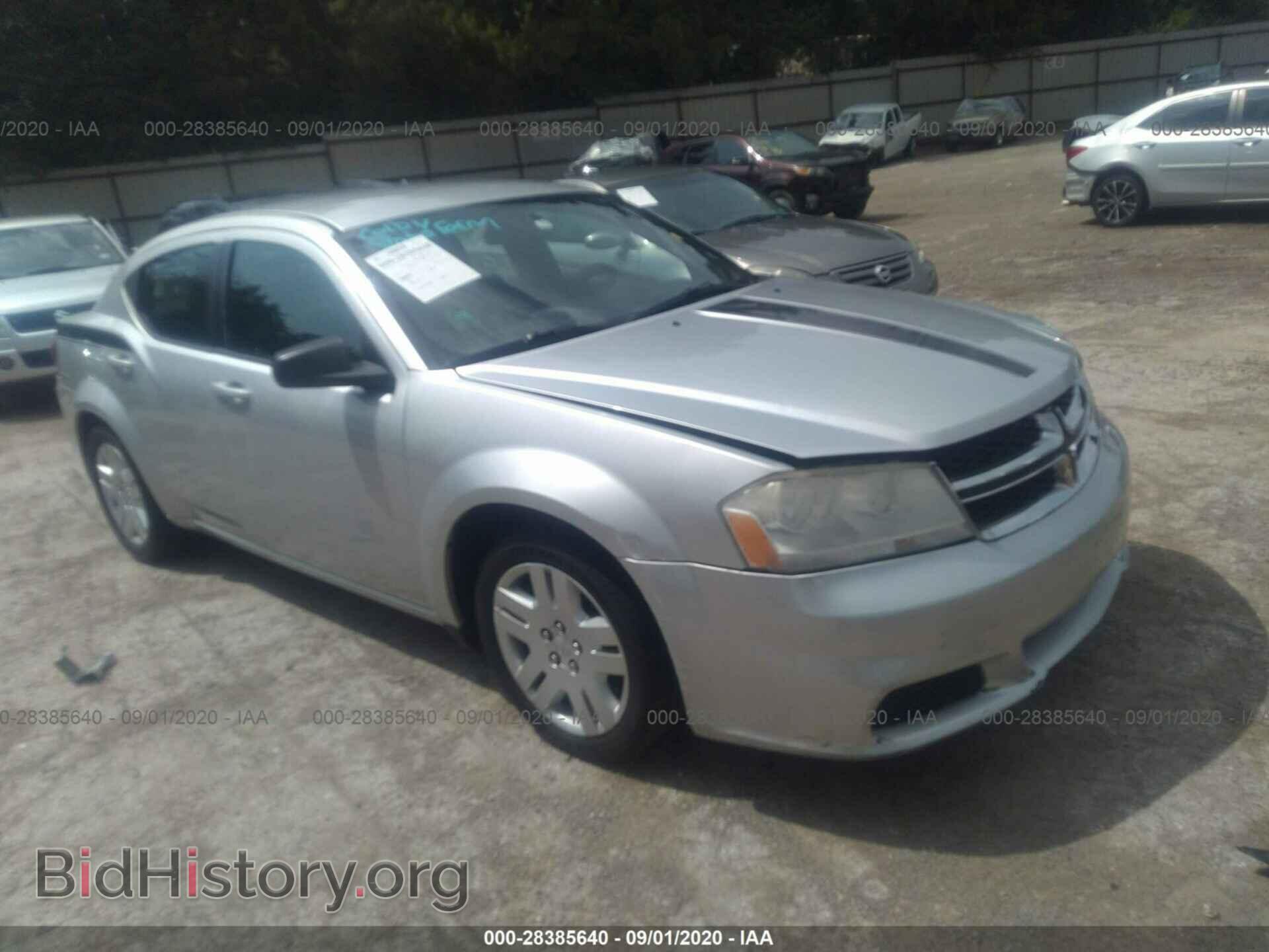 Photo 1C3CDZAB8CN235263 - DODGE AVENGER 2012