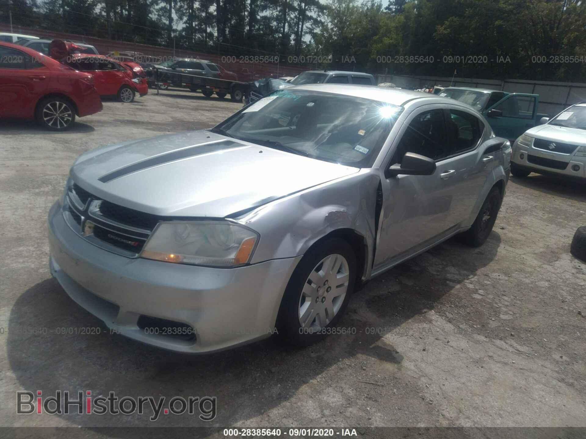 2012 DODGE AVENGER - VIN: 1C3CDZAB8CN235263 - Фото 2