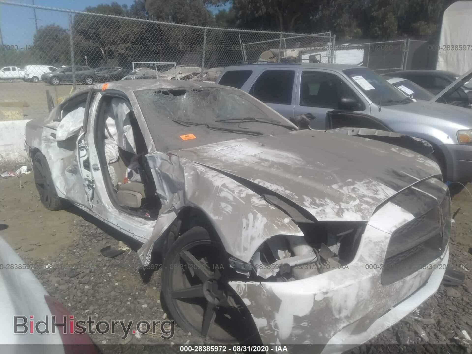 Photo 2C3CDXBG5CH113161 - DODGE CHARGER 2012