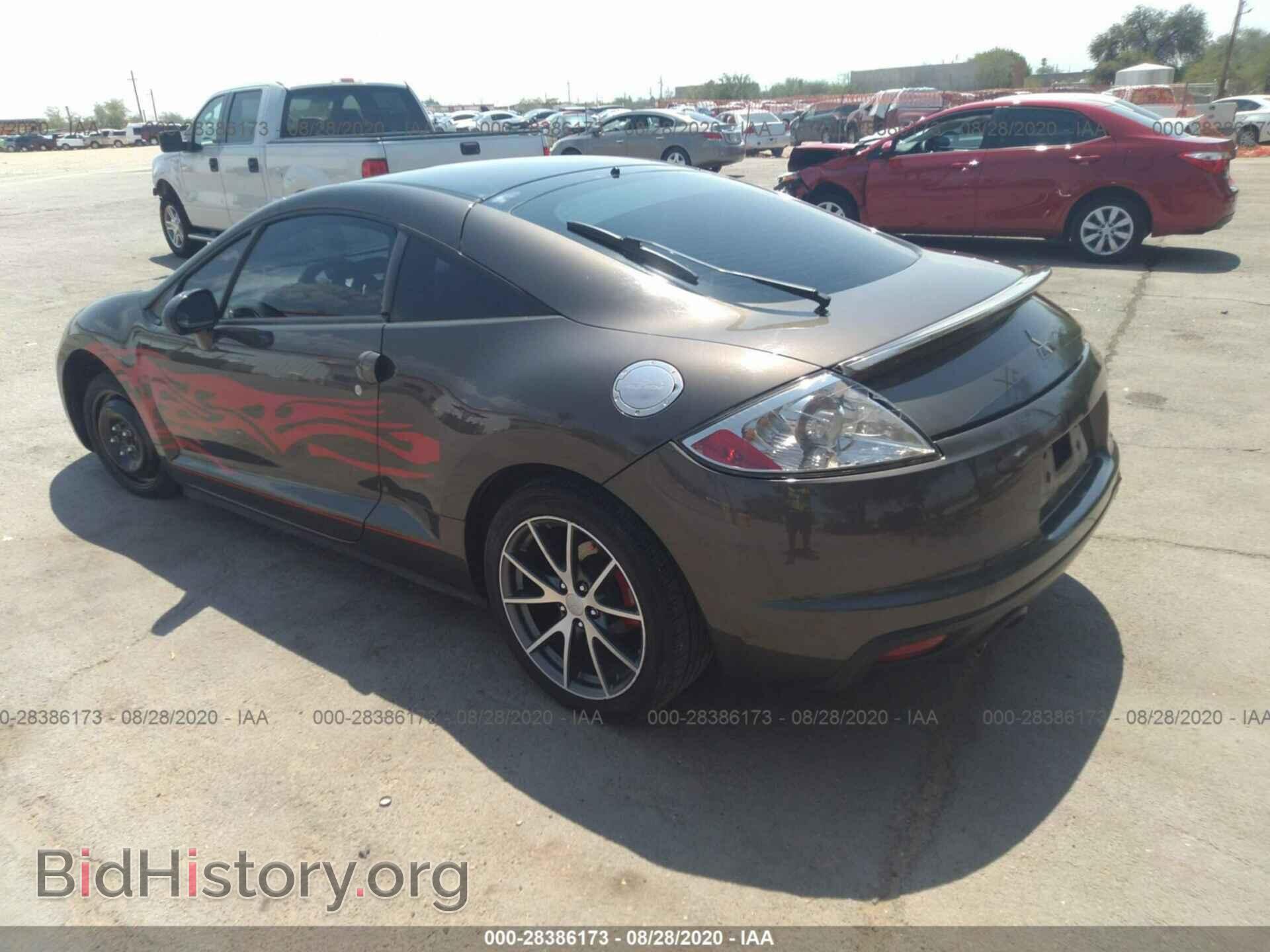 2012 MITSUBISHI ECLIPSE - VIN: 4A31K5DF2CE005215 - Фото 3