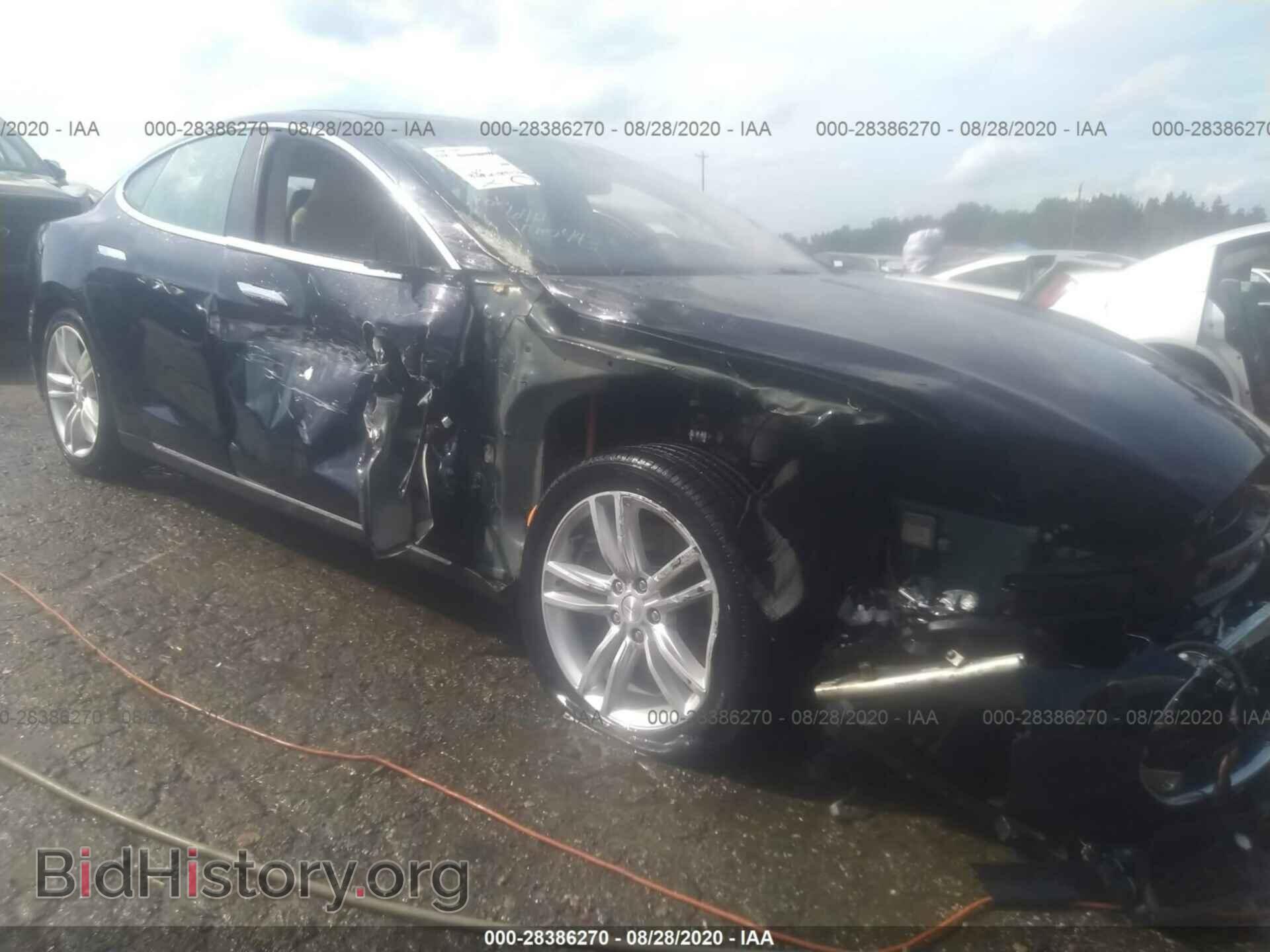 Photo 5YJSA1H2XFFP74591 - TESLA MODEL S 2015