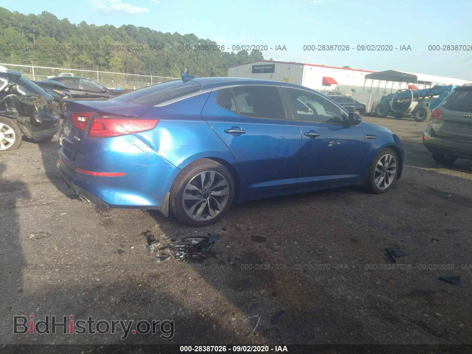 2014 KIA OPTIMA - VIN: 5XXGR4A7XEG322433 - Фото 4