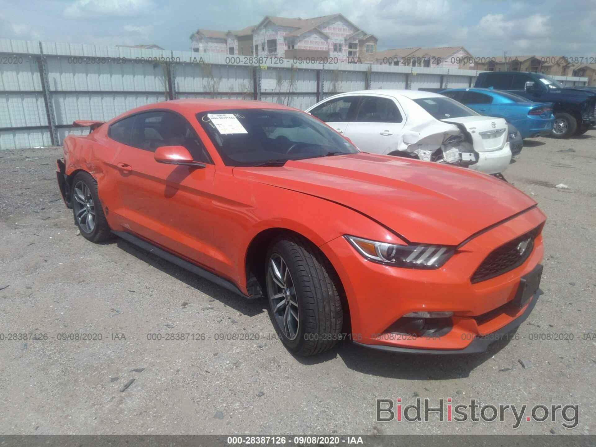 Фотография 1FA6P8TH5G5296500 - FORD MUSTANG 2016