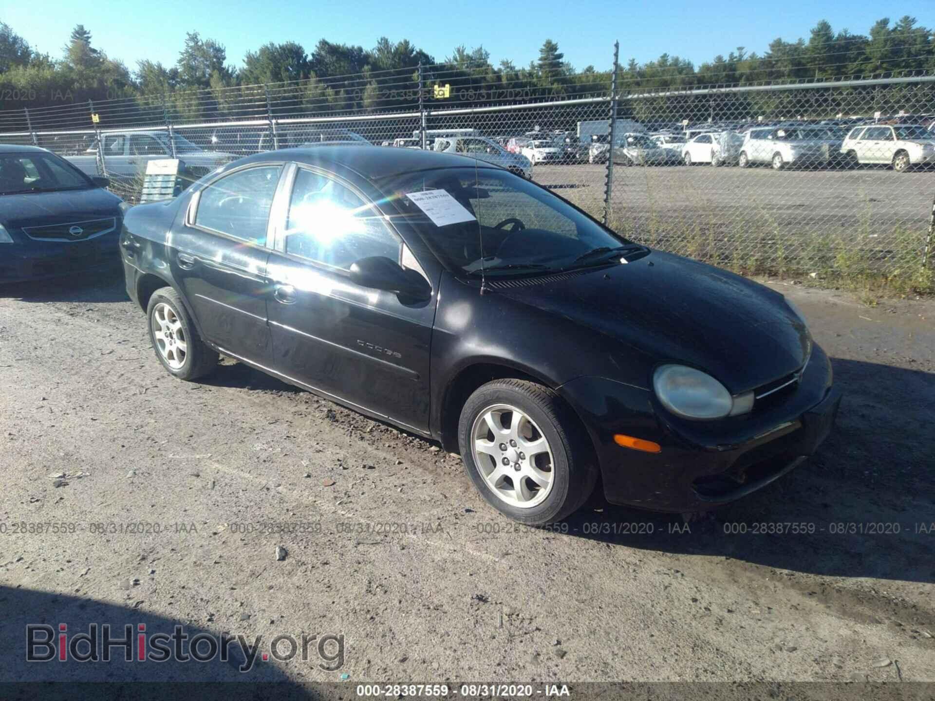 Фотография 1B3ES46C8YD513866 - DODGE NEON 2000