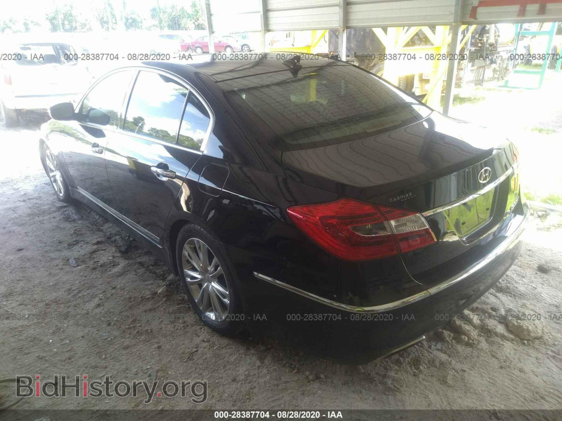 2012 HYUNDAI GENESIS - VIN: KMHGC4DF4CU204319 - Фото 3