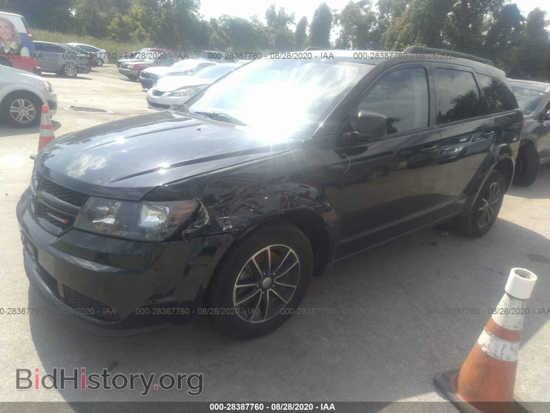 2017 DODGE JOURNEY - VIN: 3C4PDCAB6HT608074 - Фото 2