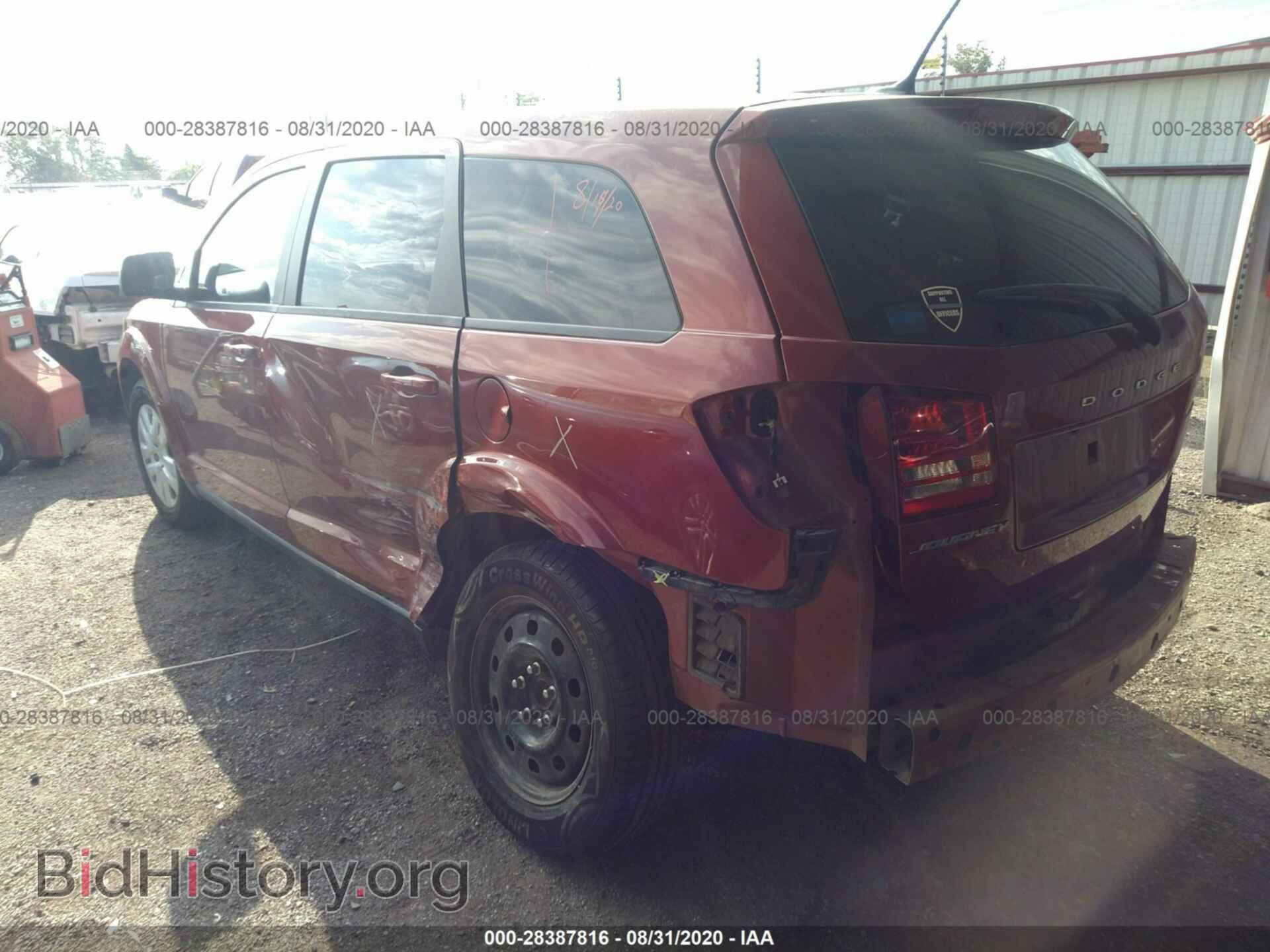 2014 DODGE JOURNEY - VIN: 3C4PDCAB2ET289431 - Фото 3