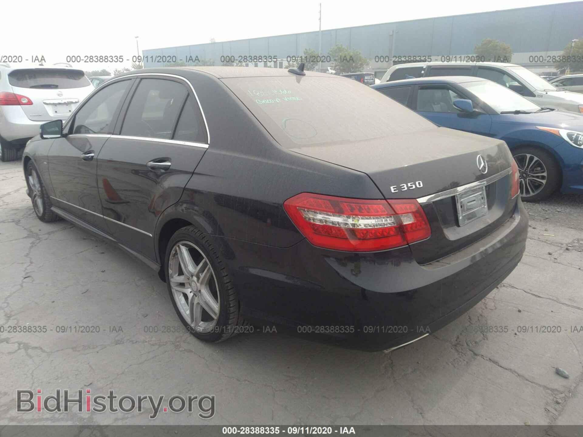 2012 MERCEDES-BENZ E-CLASS - VIN: WDDHF5KB1CA610331 - Фото 3