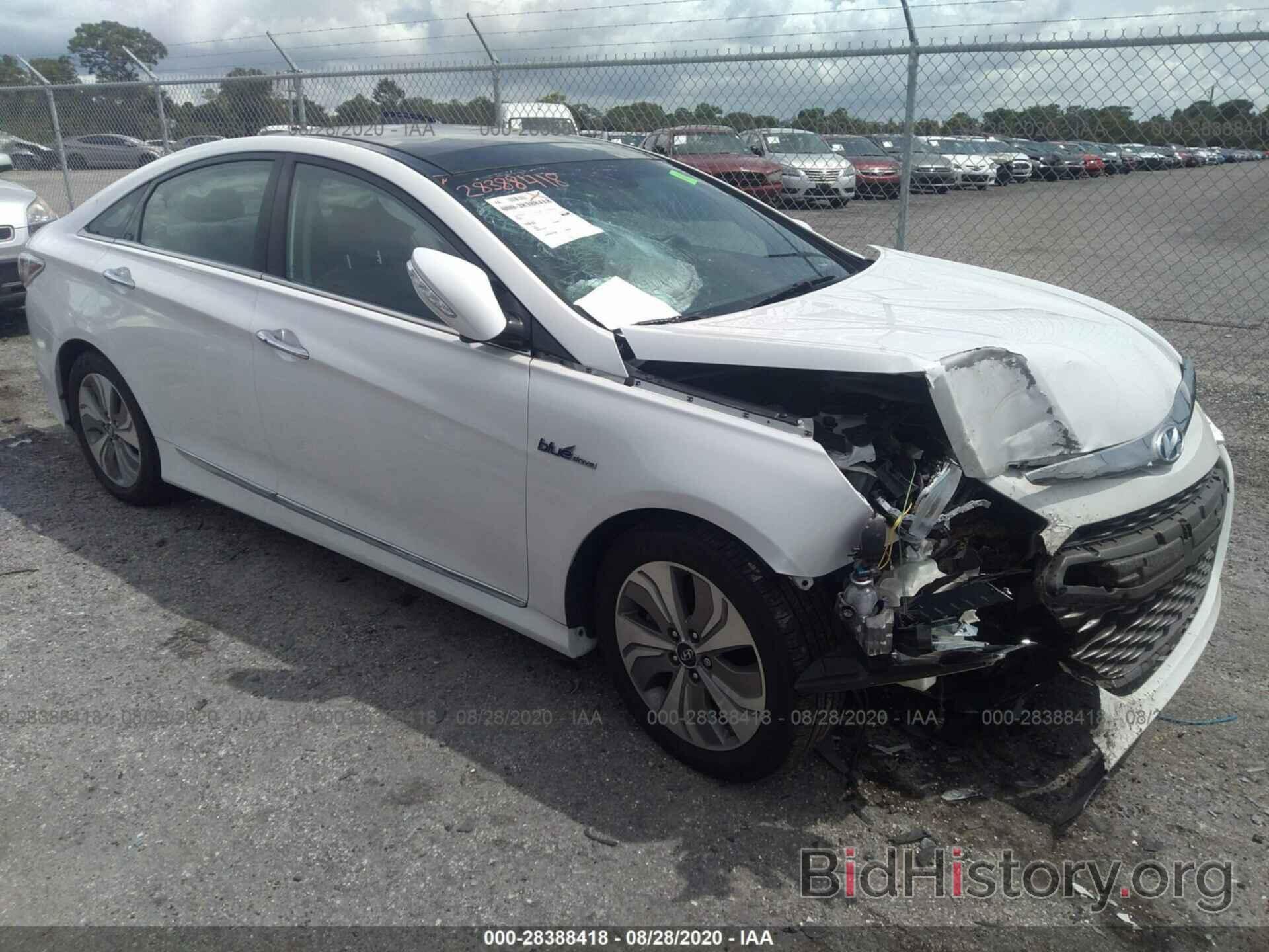 Photo KMHEC4A43FA127975 - HYUNDAI SONATA HYBRID 2015