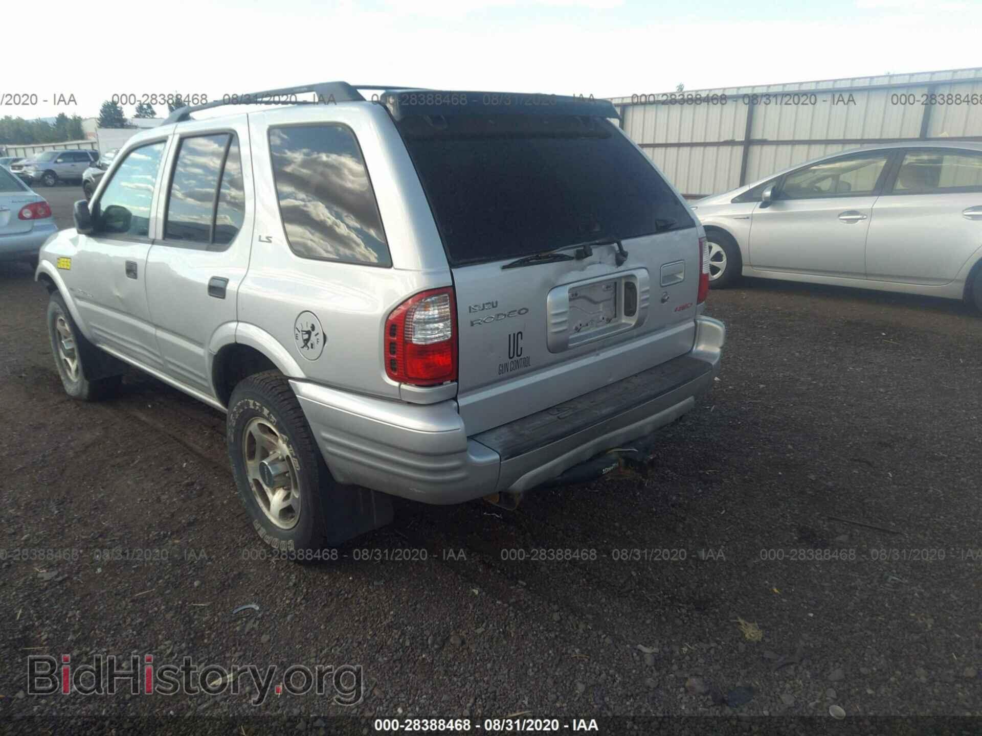 2001 ISUZU RODEO - VIN: 4S2DM58W414318634 - Фото 3