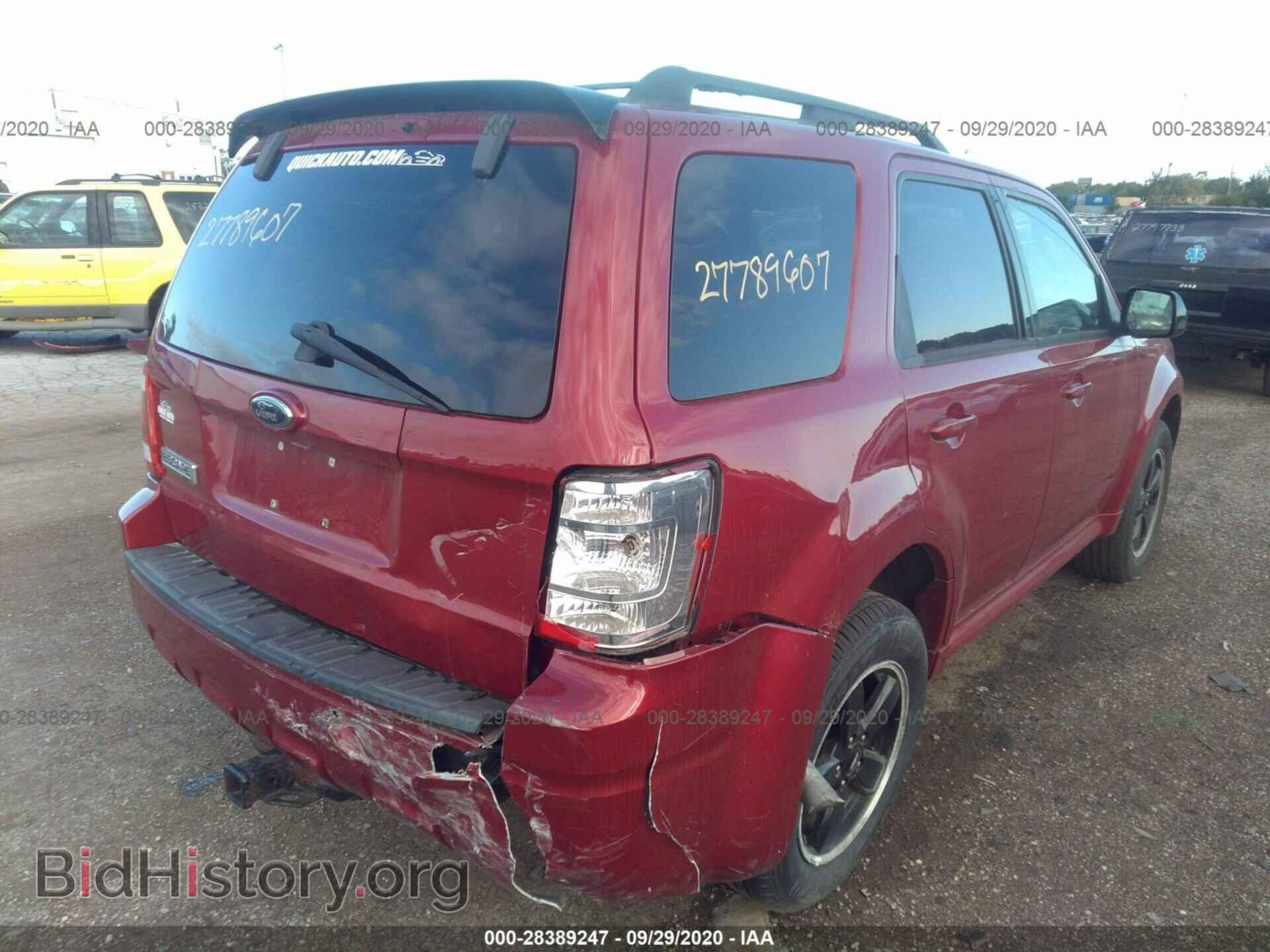 2009 FORD ESCAPE - VIN: 1FMCU03GX9KC11584 - Фото 4